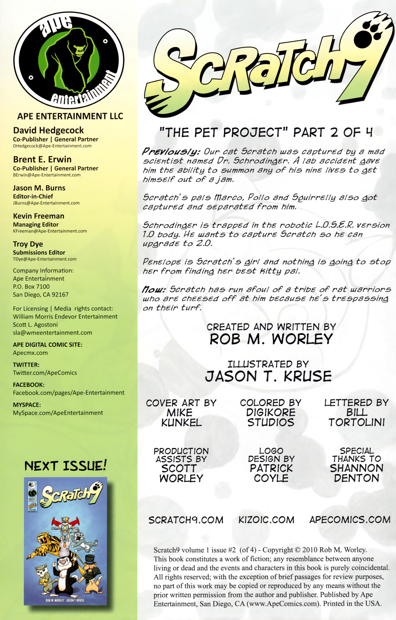 Read online Scratch9 comic -  Issue #2 - 2