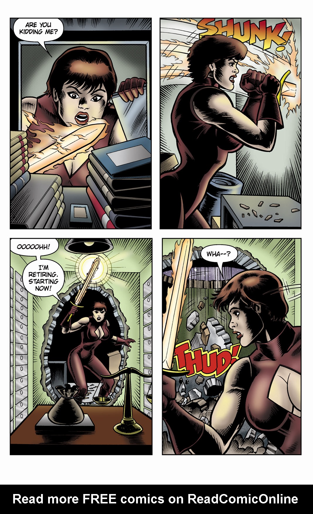Read online SideChicks comic -  Issue #3 - 35