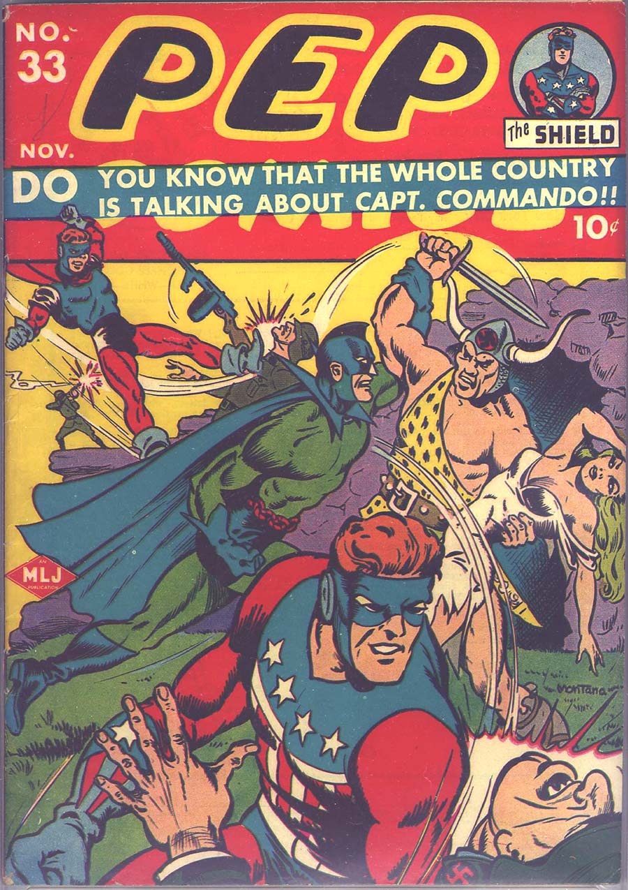 Read online Pep Comics comic -  Issue #33 - 2