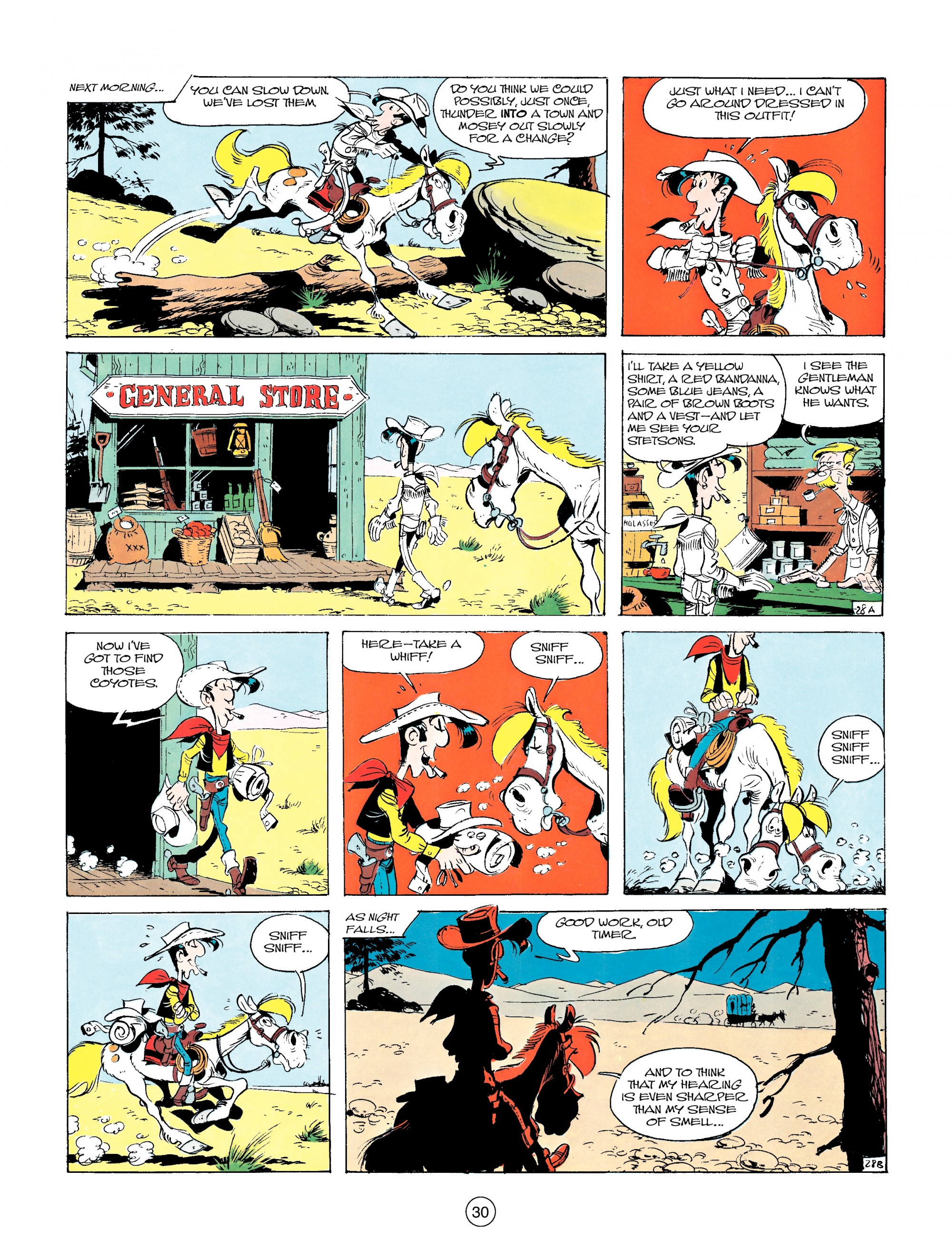 Read online A Lucky Luke Adventure comic -  Issue #14 - 30