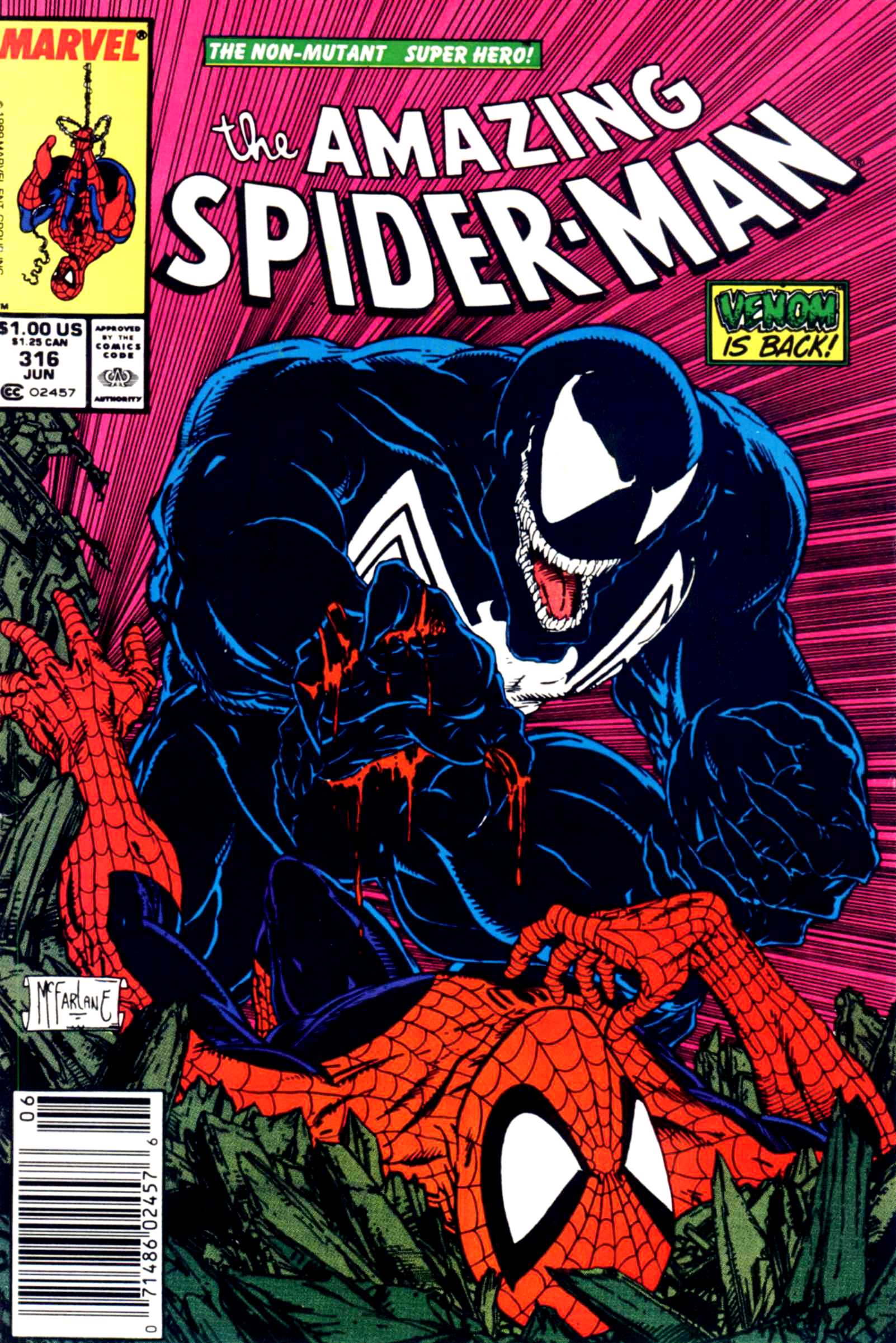 Read online Spider-Man: Birth of Venom comic -  Issue # TPB - 195