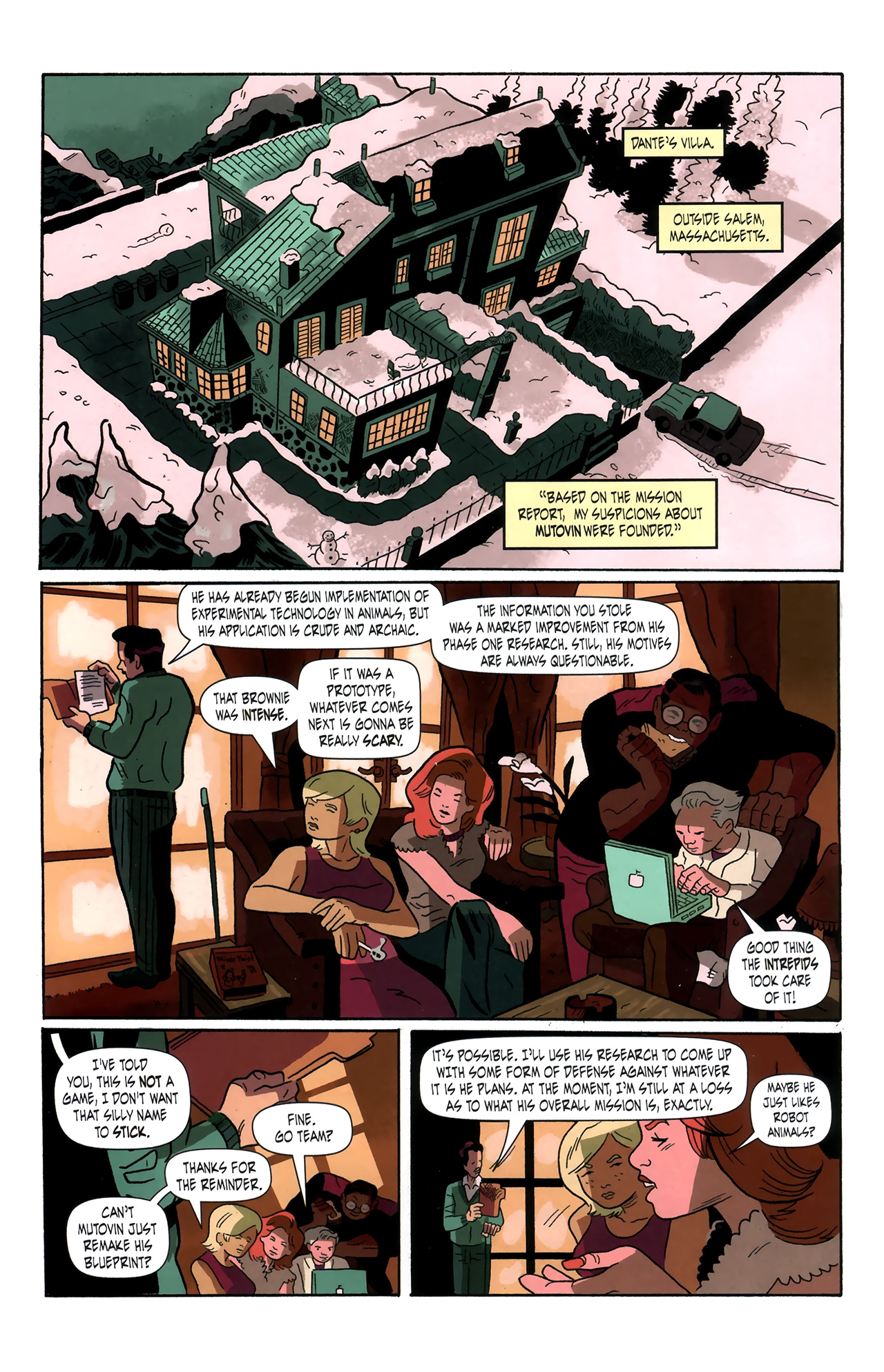 Read online The Intrepids comic -  Issue #1 - 15