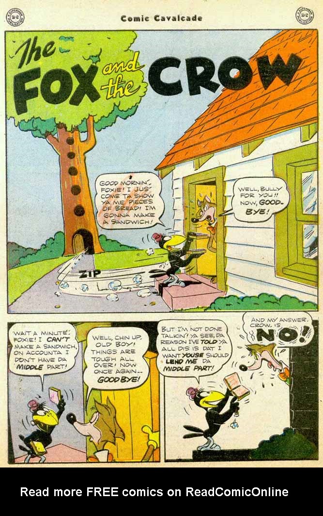 Read online Comic Cavalcade comic -  Issue #35 - 3