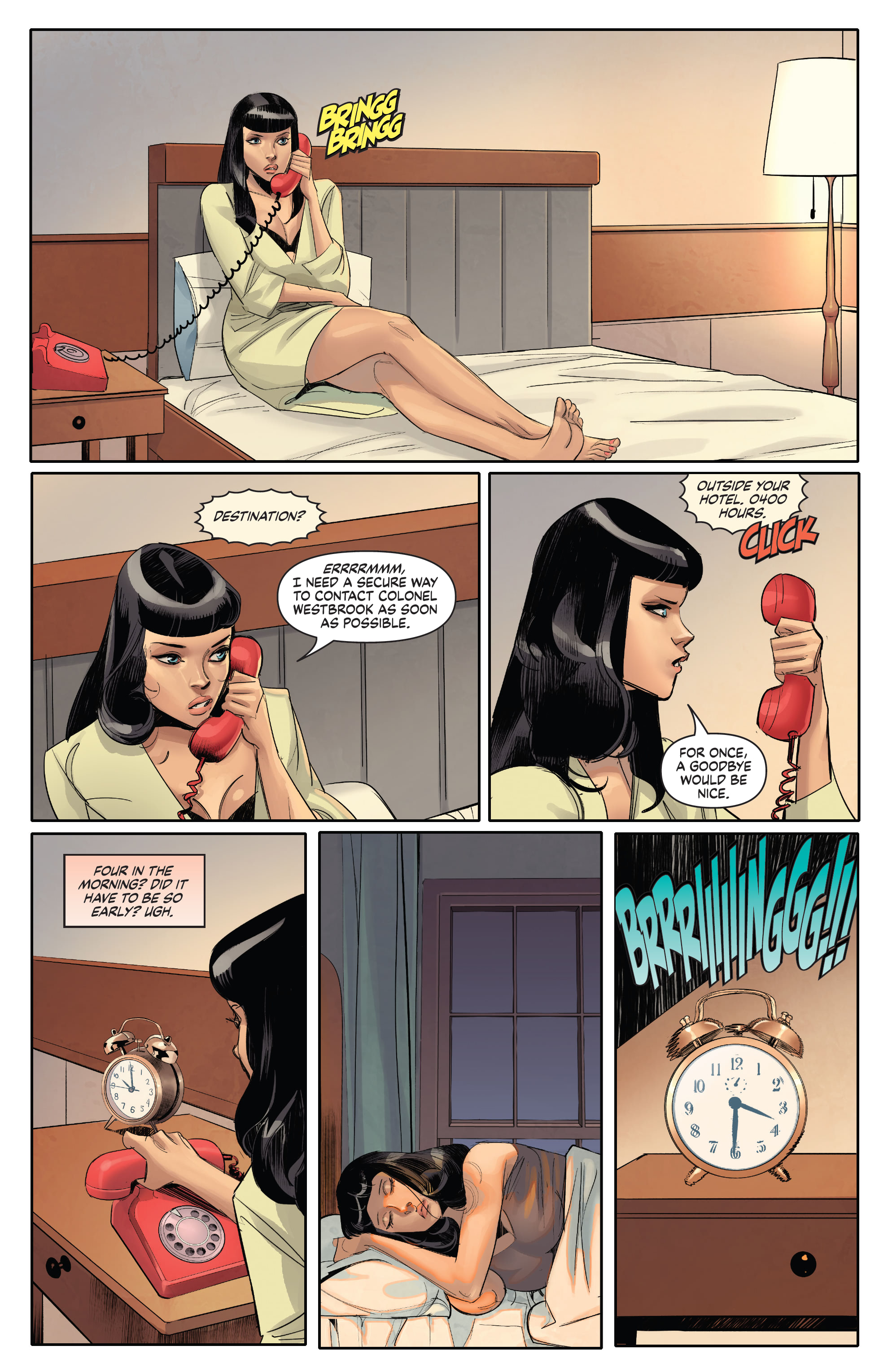 Read online Bettie Page: The Alien Agenda comic -  Issue #5 - 8