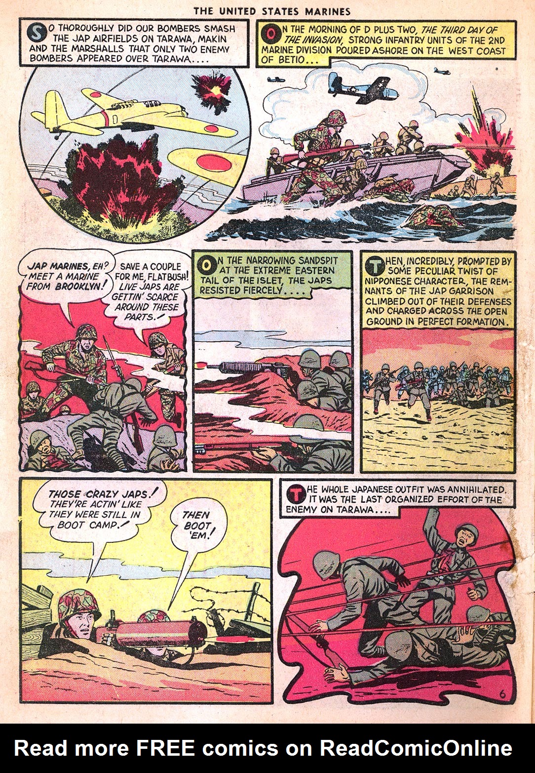 Read online United States Marines comic -  Issue #3 - 8