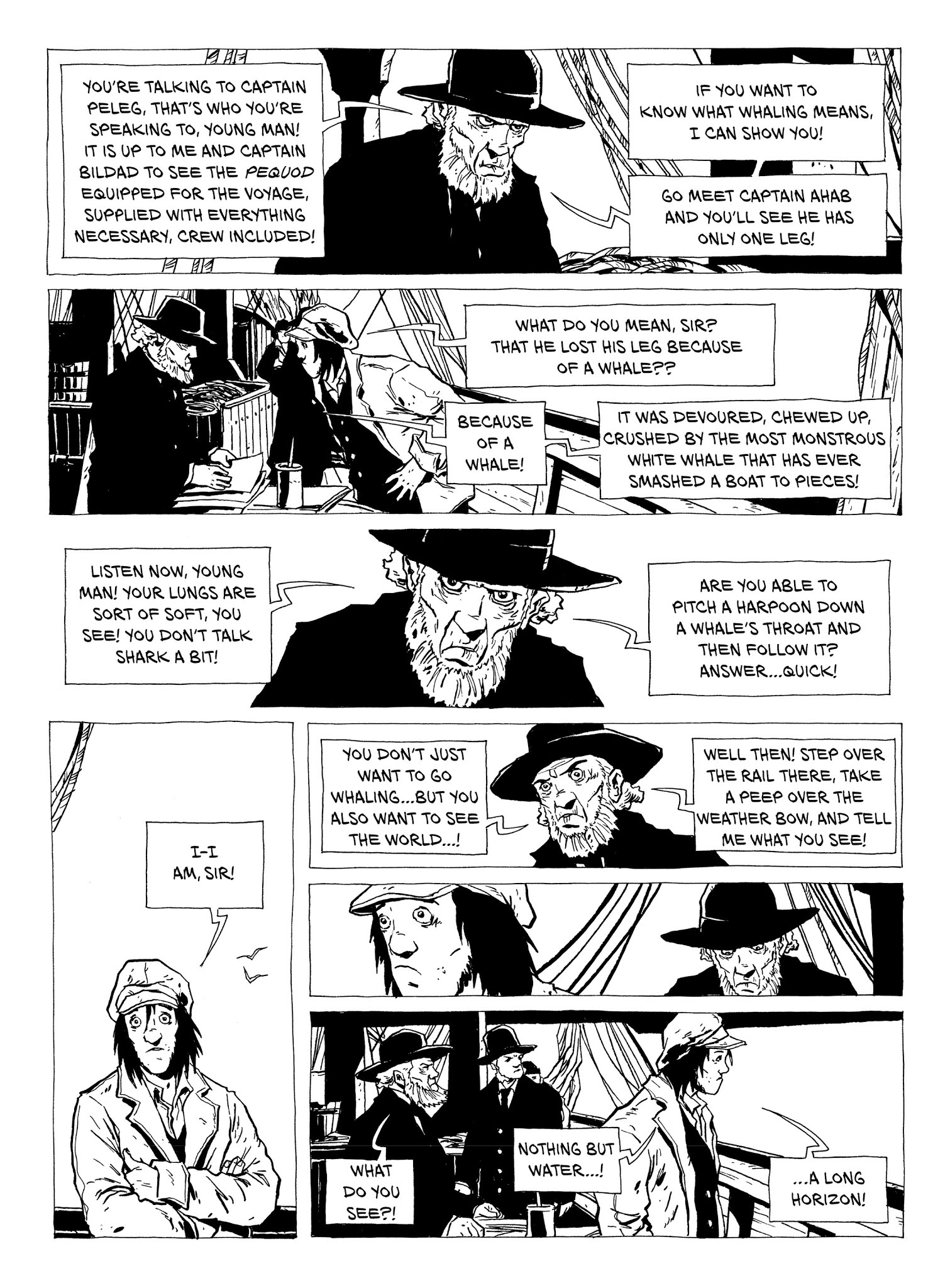 Read online Moby Dick comic -  Issue # TPB (Part 1) - 35