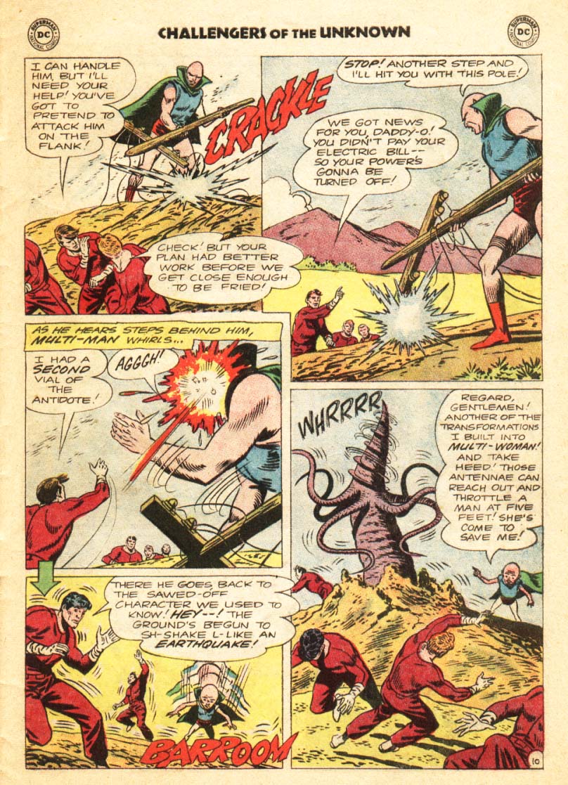 Challengers of the Unknown (1958) Issue #34 #34 - English 22