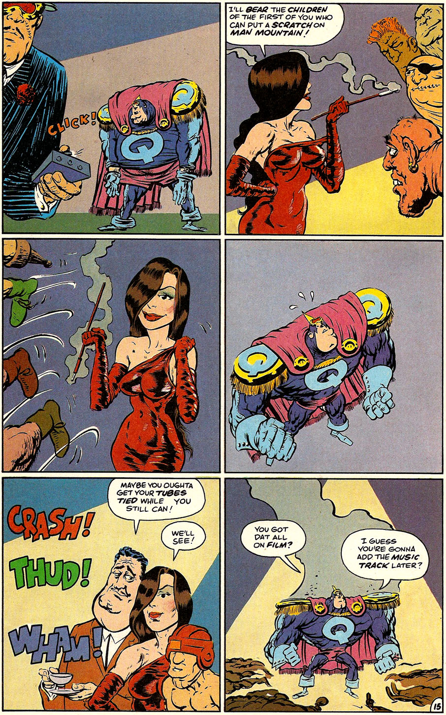 Read online Megaton Man comic -  Issue #7 - 17
