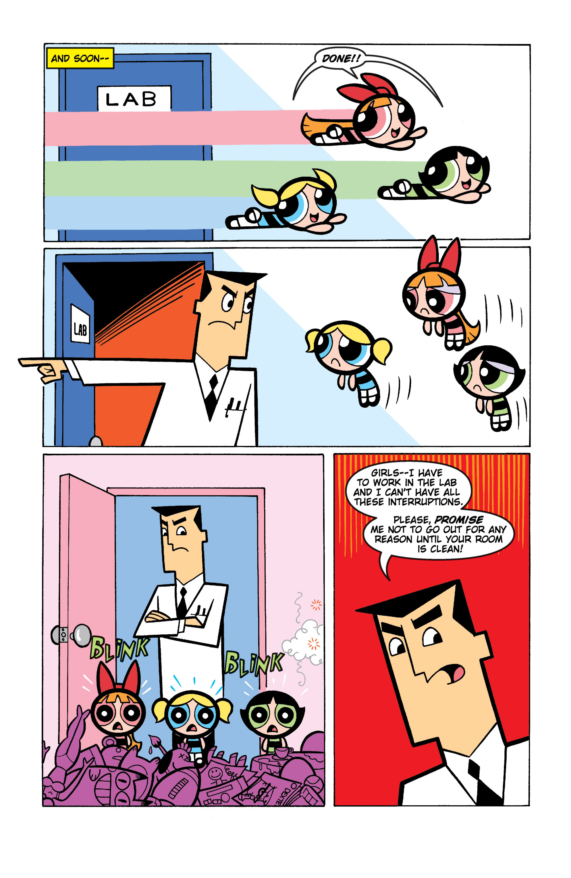 Read online Powerpuff Girls Classics comic -  Issue # TPB 5 - 100