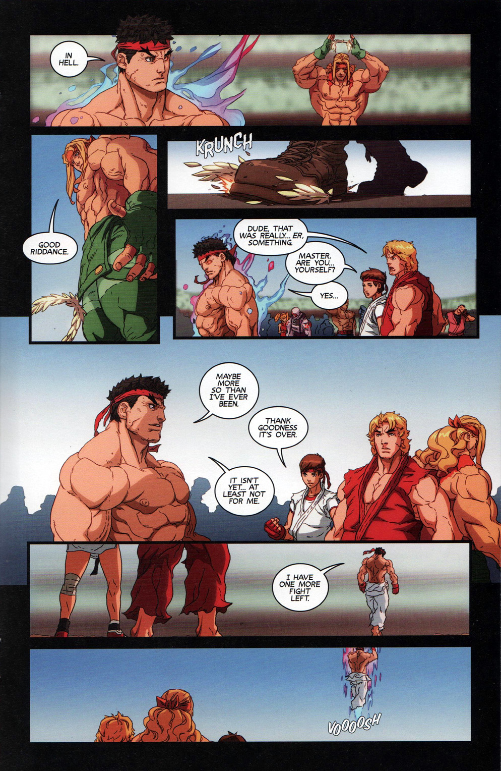 Read online Street Fighter Unlimited comic -  Issue #11 - 21