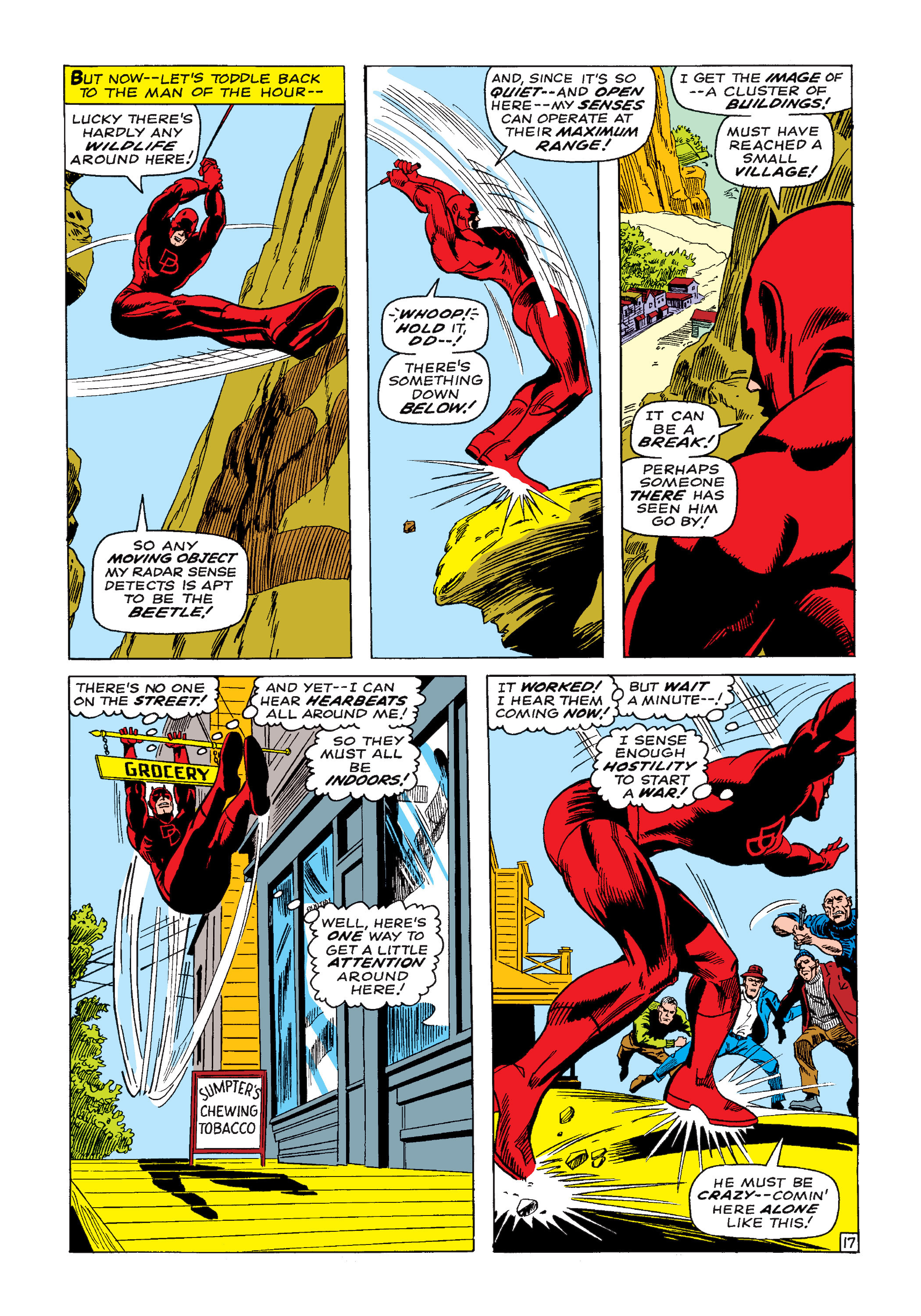 Read online Marvel Masterworks: Daredevil comic -  Issue # TPB 4 (Part 1) - 23