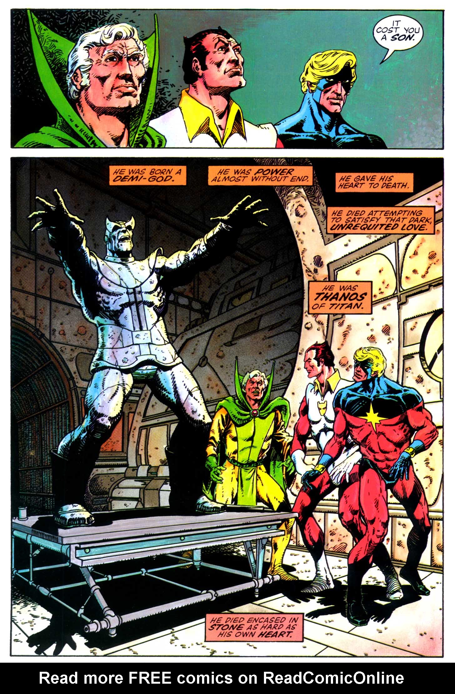 Read online Marvel Graphic Novel comic -  Issue #1 - The Death of Captain Marvel - 8