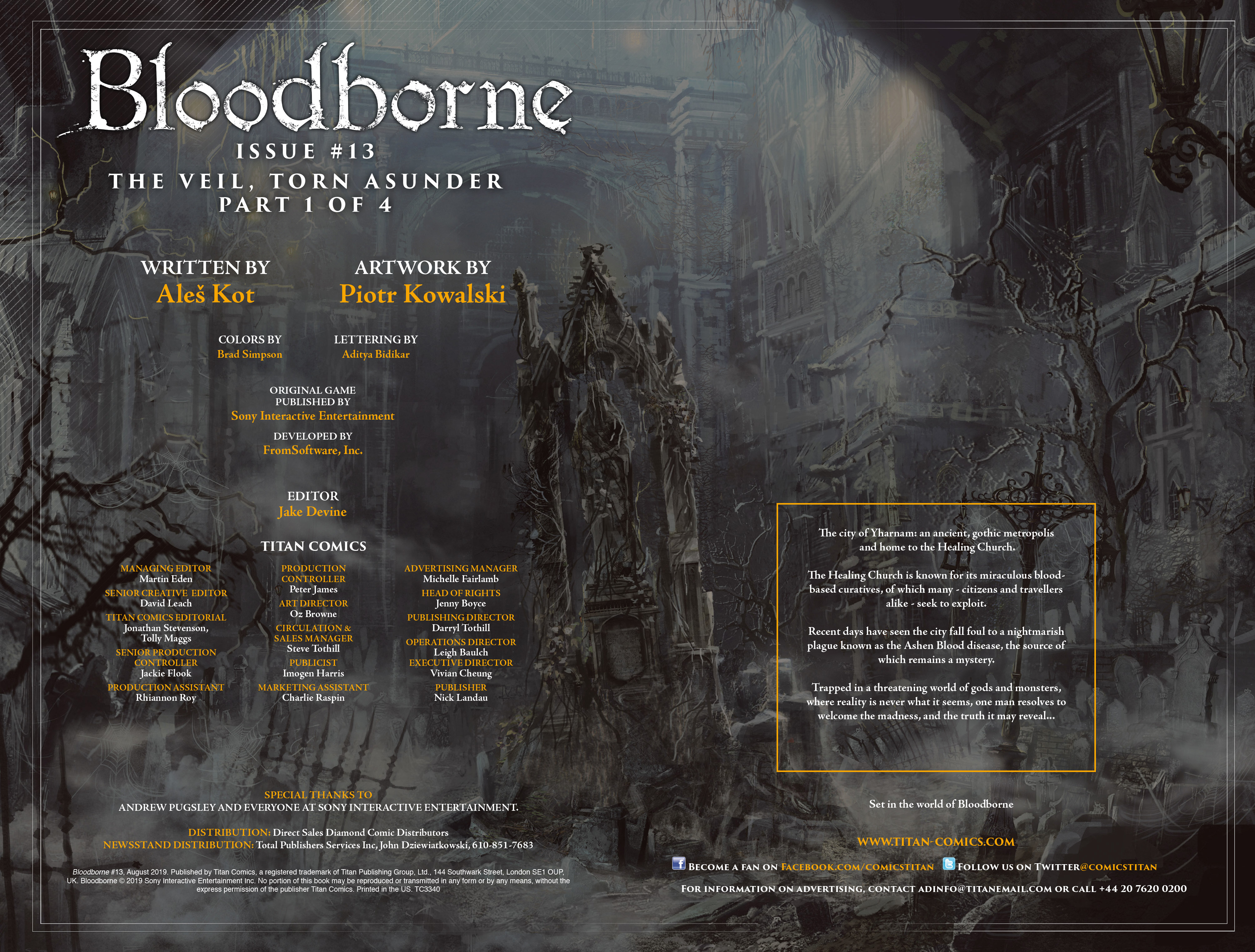 Read online Bloodborne comic -  Issue #13 - 2