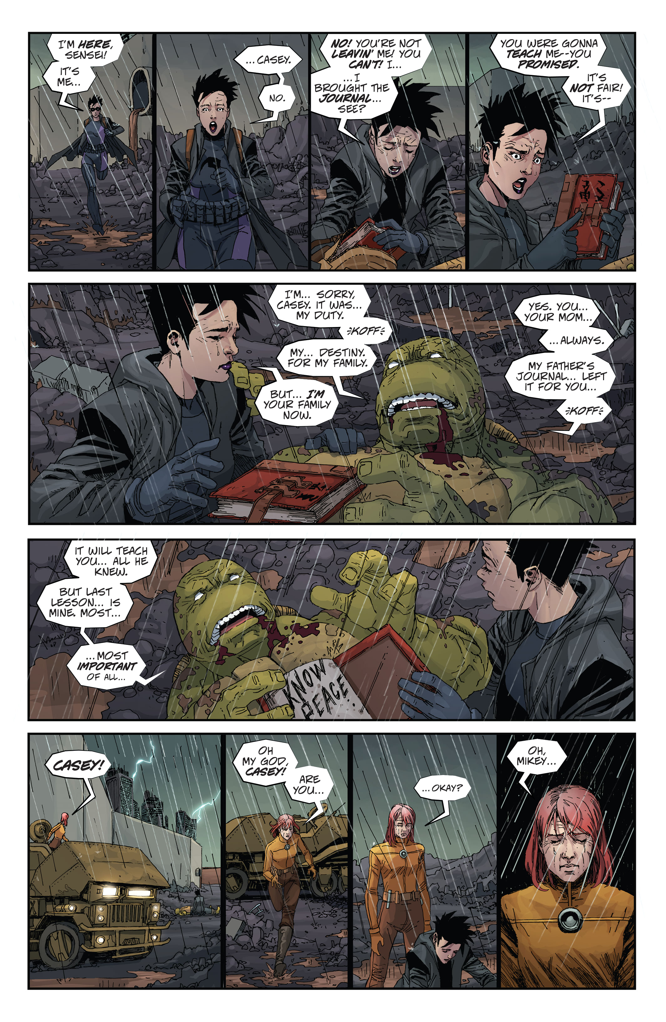 Read online Teenage Mutant Ninja Turtles: The Last Ronin comic -  Issue #5 - 35