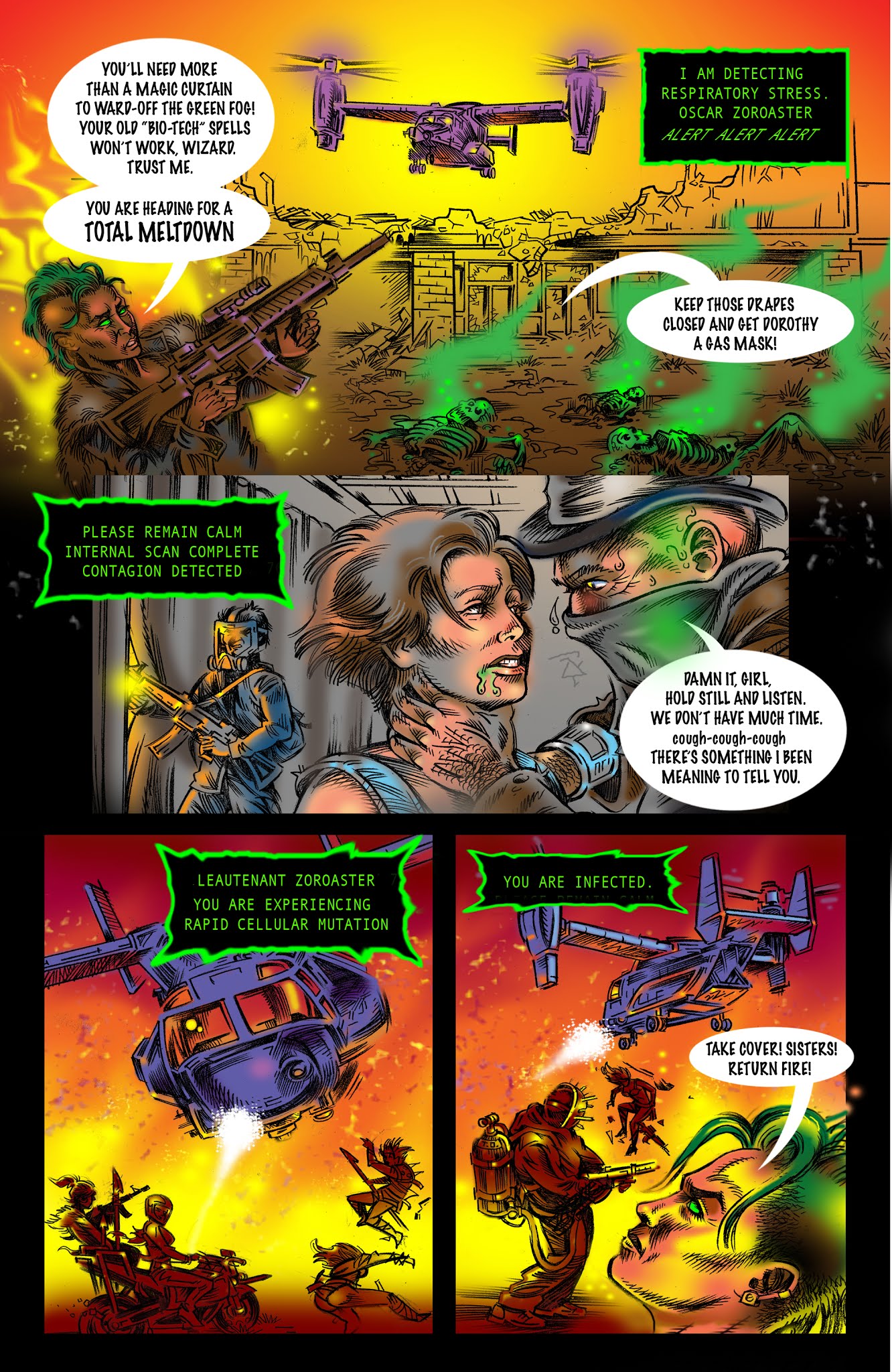 Read online Dorothy's Dead comic -  Issue #4 - 13