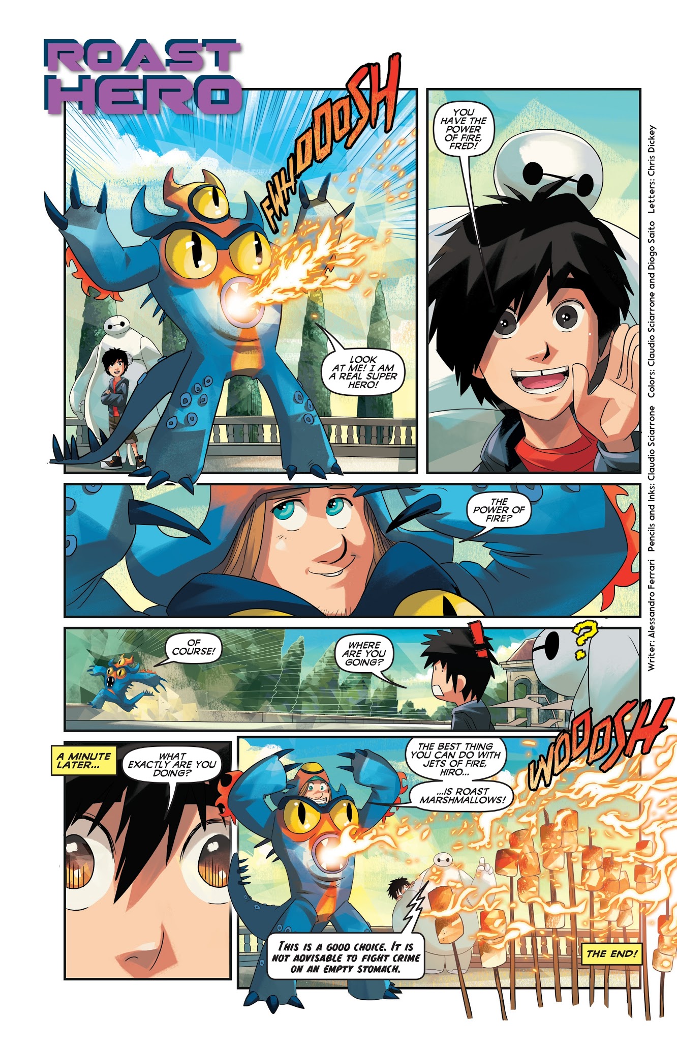 Read online Disney Big Hero 6: Heroes of San Fransokyo comic -  Issue # Full - 41