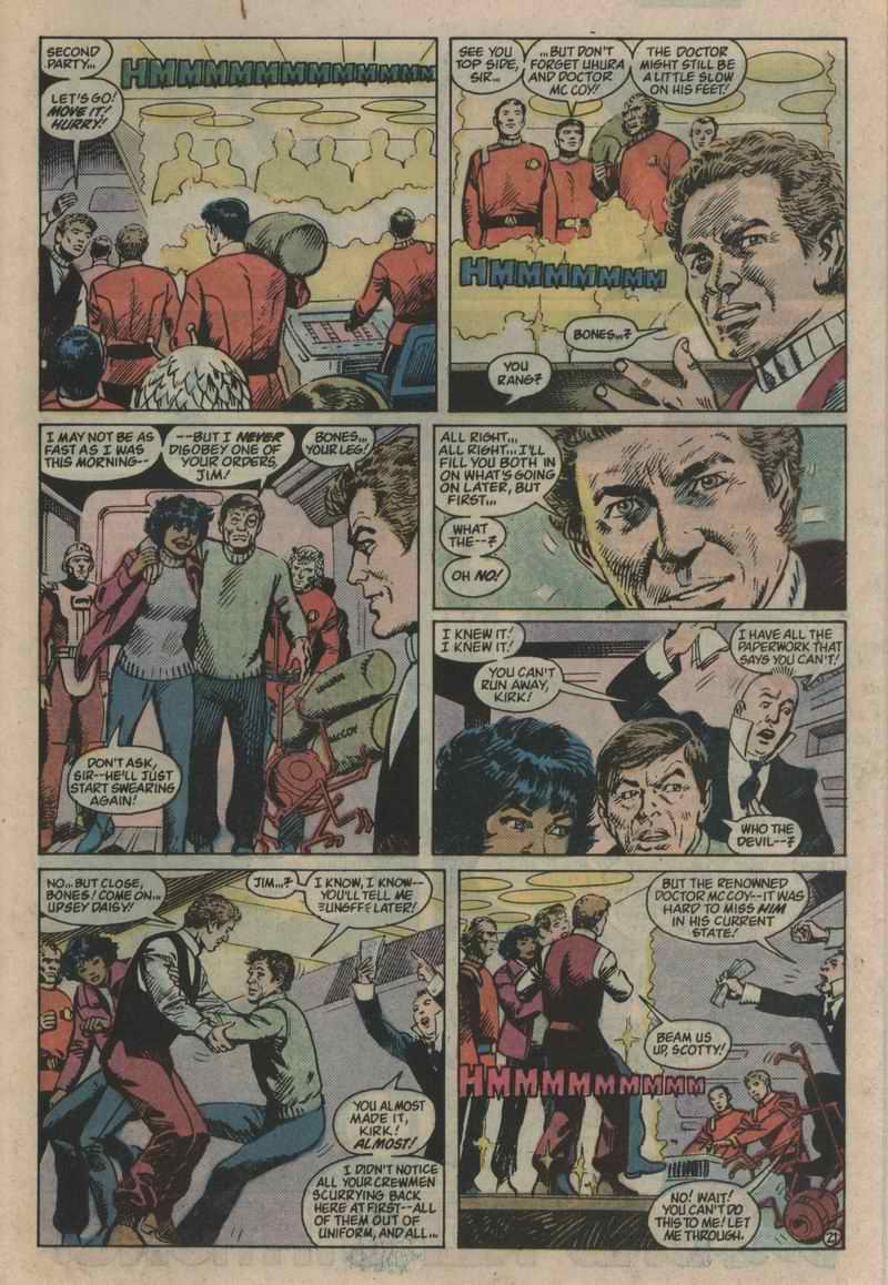 Read online Star Trek (1984) comic -  Issue #46 - 22