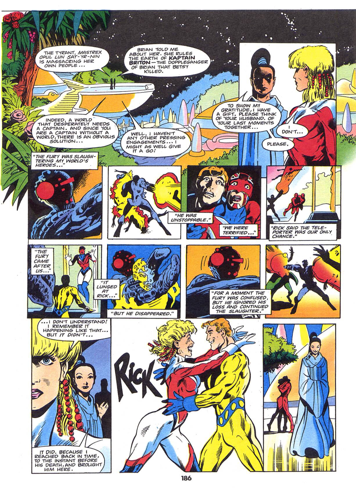 Read online Captain Britain (1988) comic -  Issue # TPB - 186