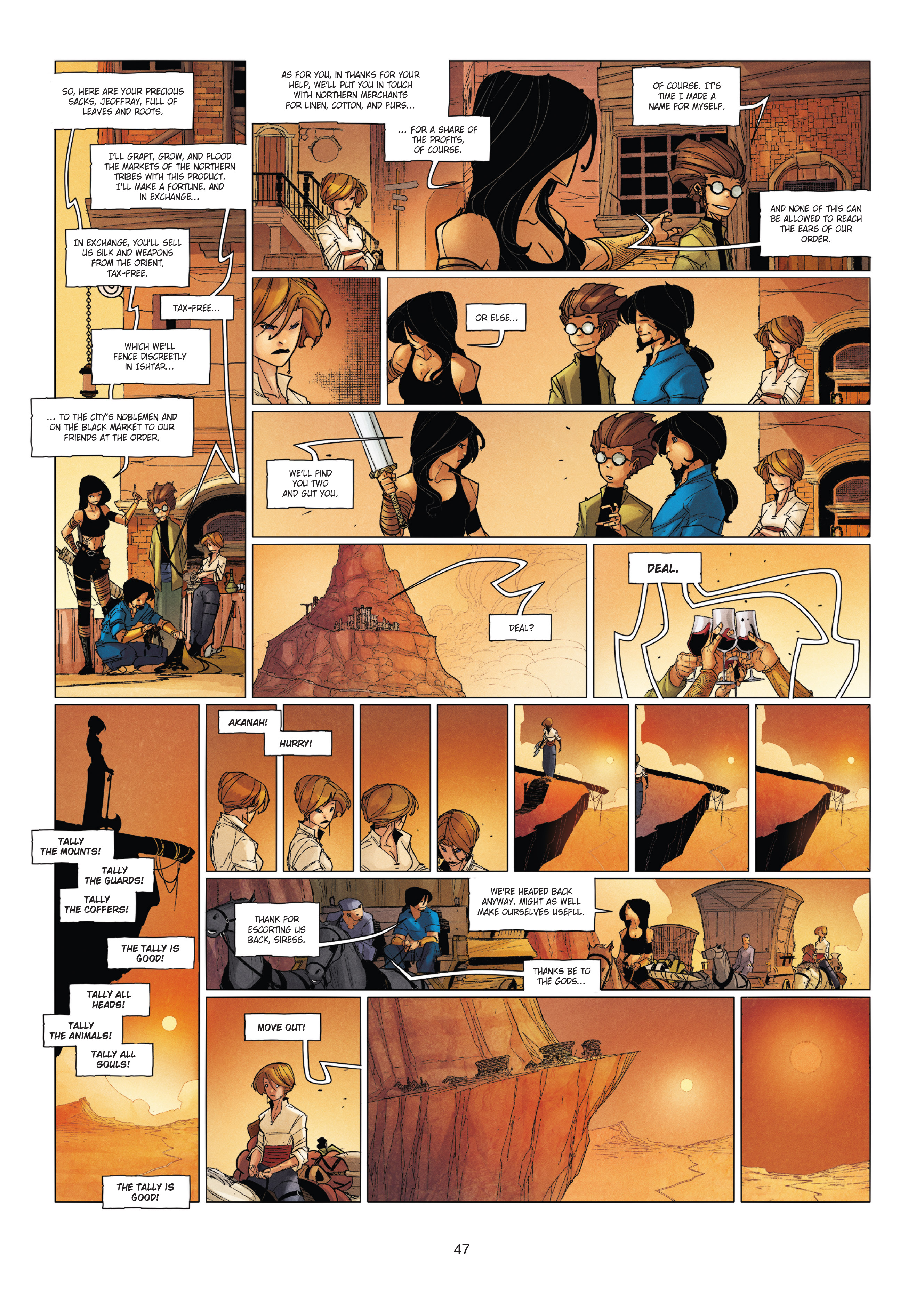 Read online Chronicles of the Dragon Knights comic -  Issue #19 - 47