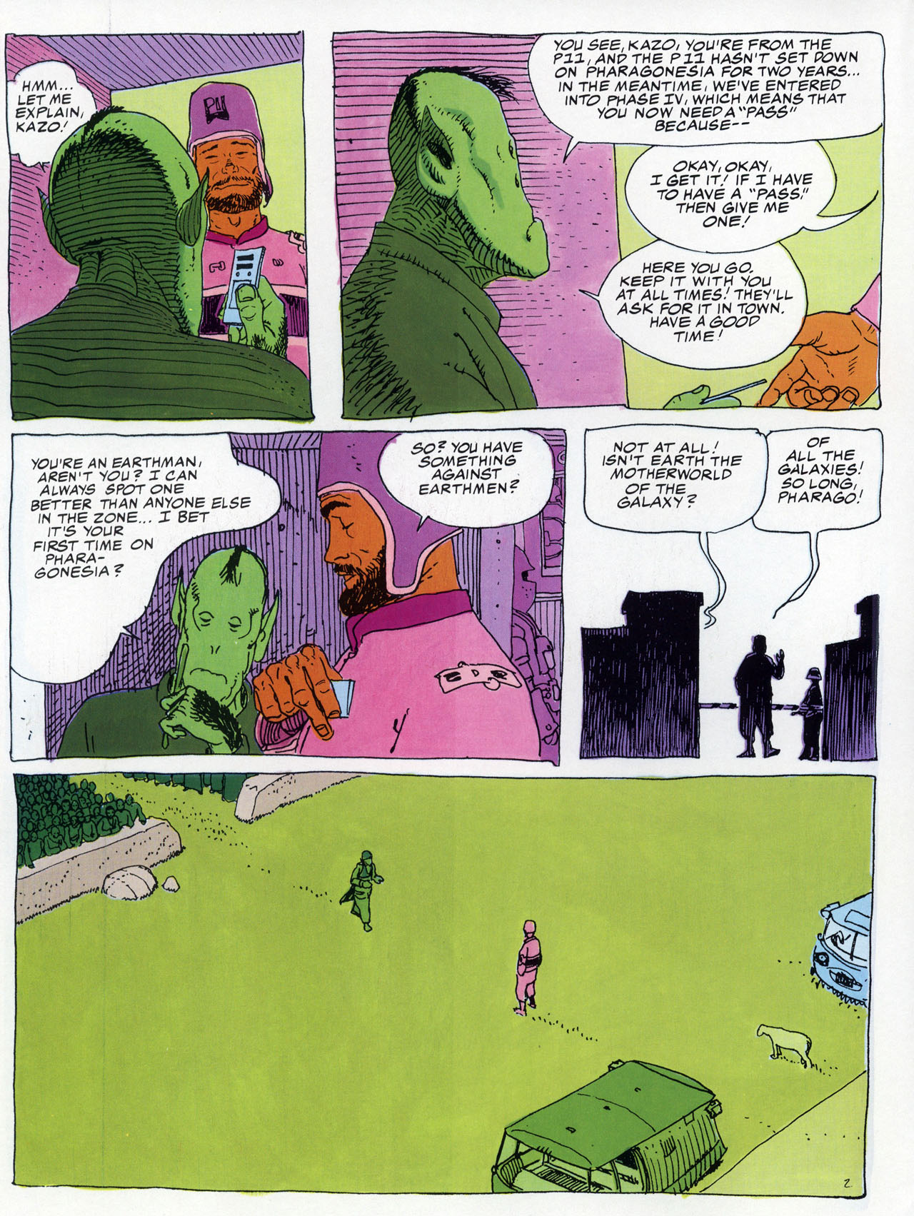 Read online Epic Graphic Novel: Moebius comic -  Issue # TPB 6 - 7