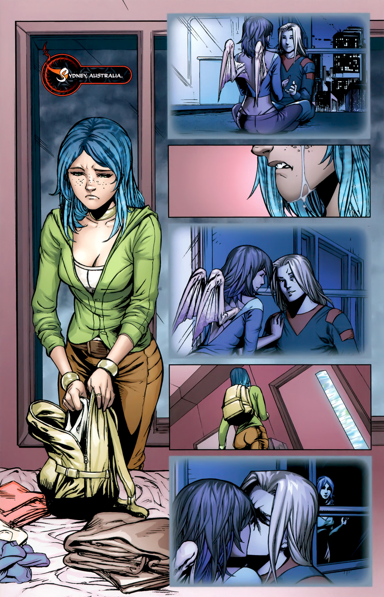 Read online Michael Turner's Soulfire (2009) comic -  Issue #5 - 10