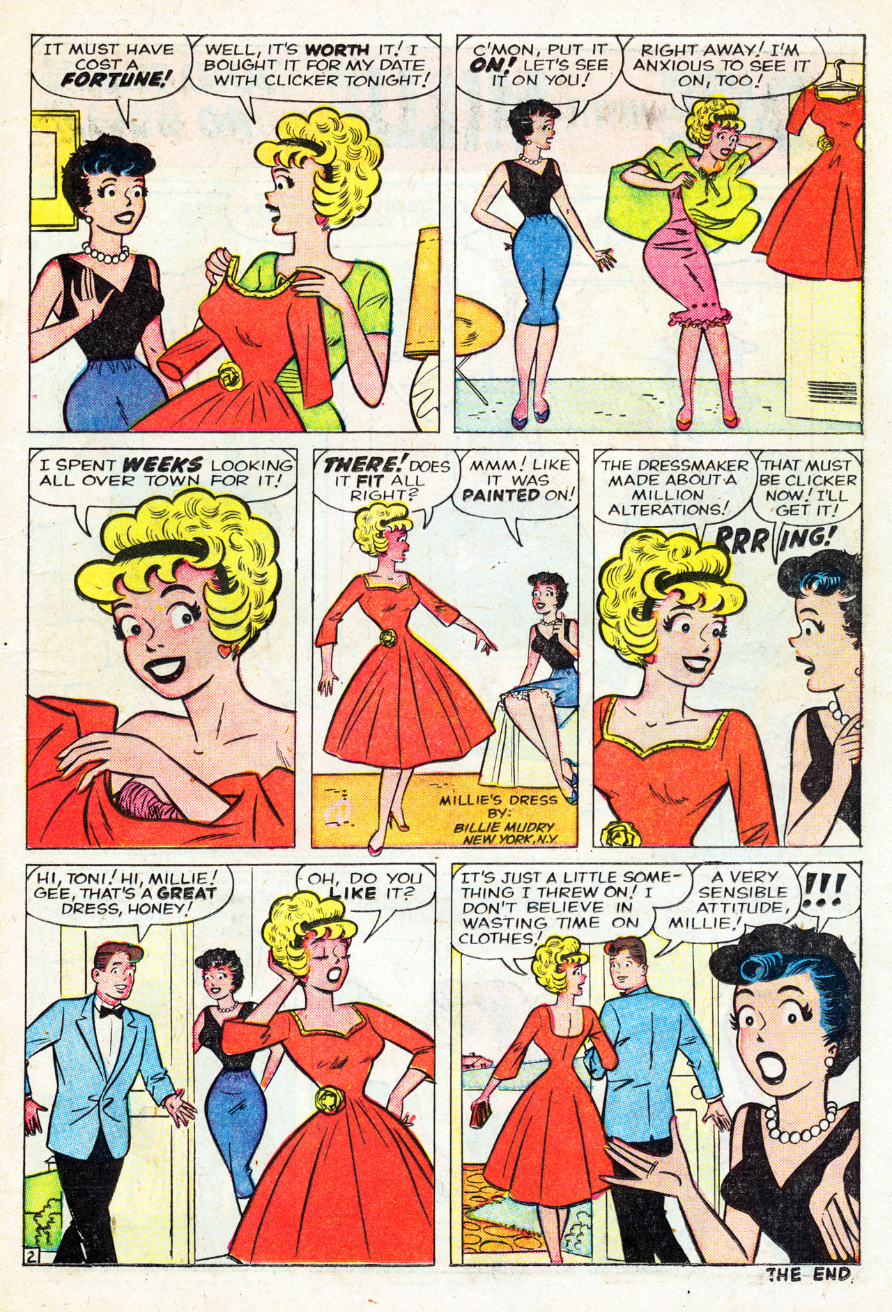 Read online A Date with Millie (1959) comic -  Issue #7 - 11