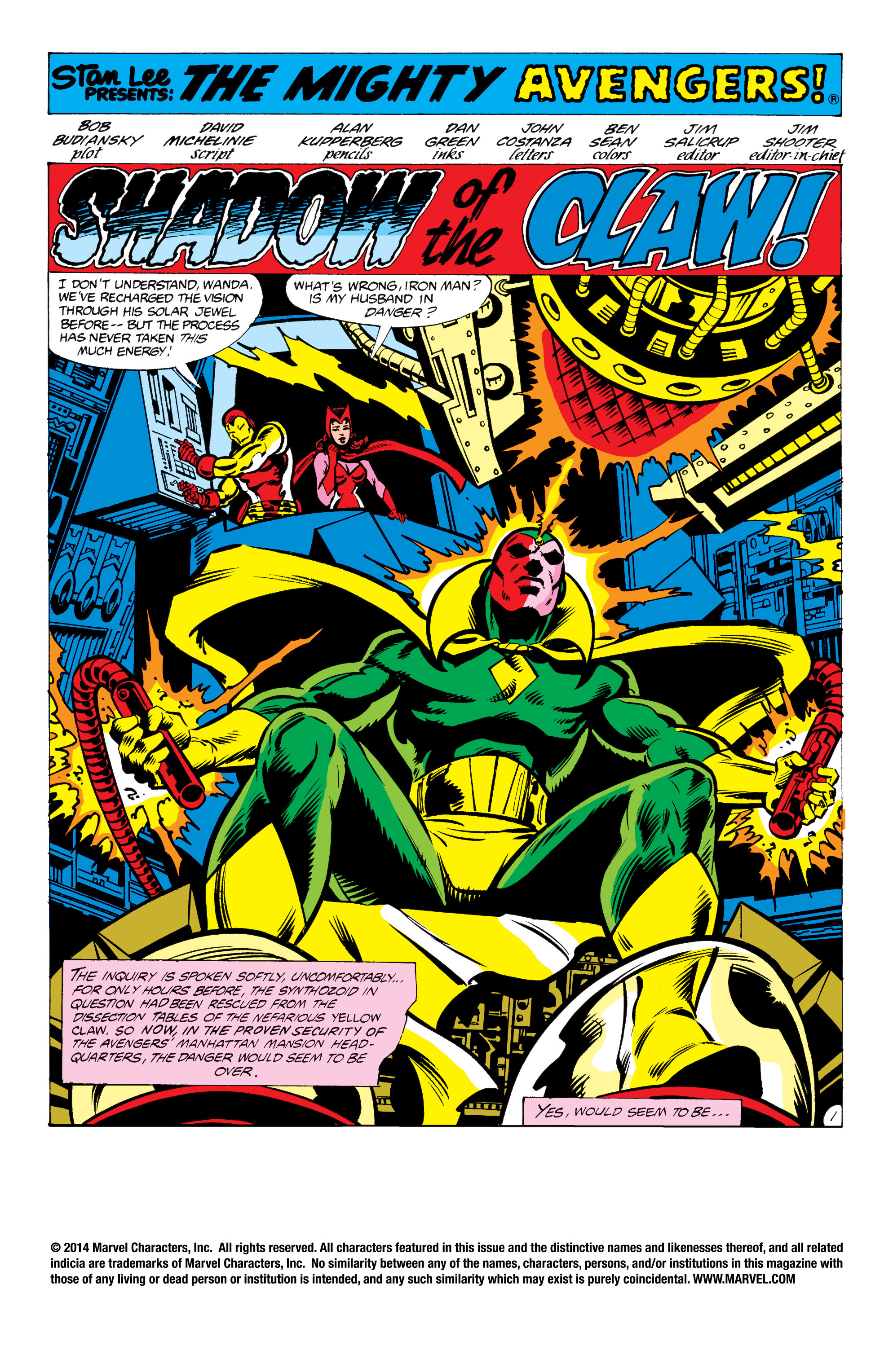 Read online The Avengers (1963) comic -  Issue #205 - 2