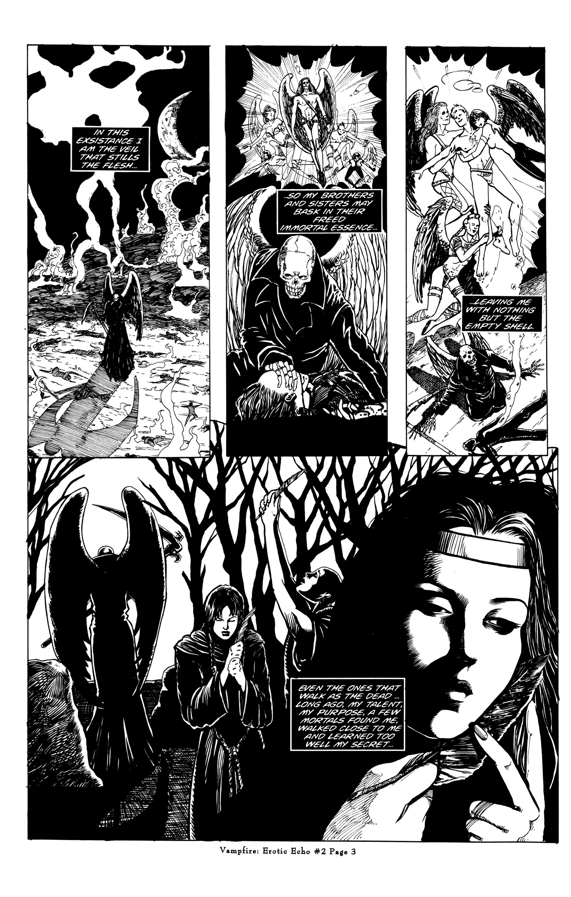 Read online Vampfire: Erotic Echo comic -  Issue #2 - 6