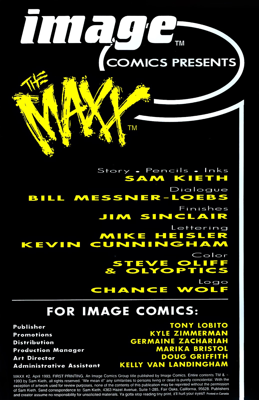The Maxx (1993) issue 2 - Page 2
