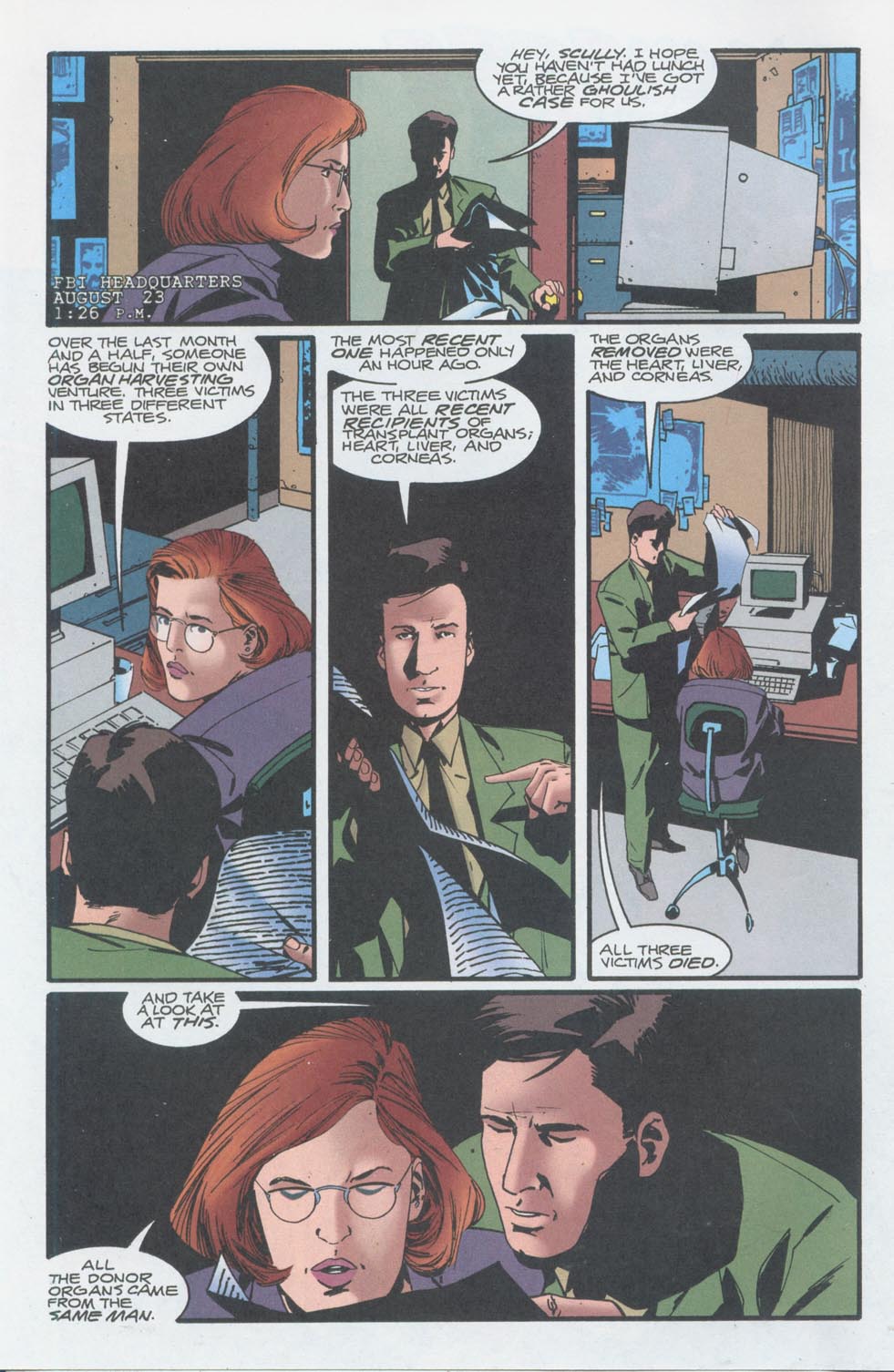 Read online The X-Files (1995) comic -  Issue #23 - 6