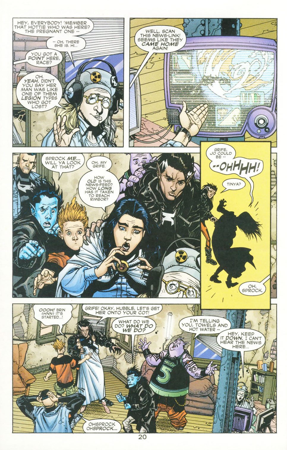 Read online Legion Worlds comic -  Issue #6 - 21