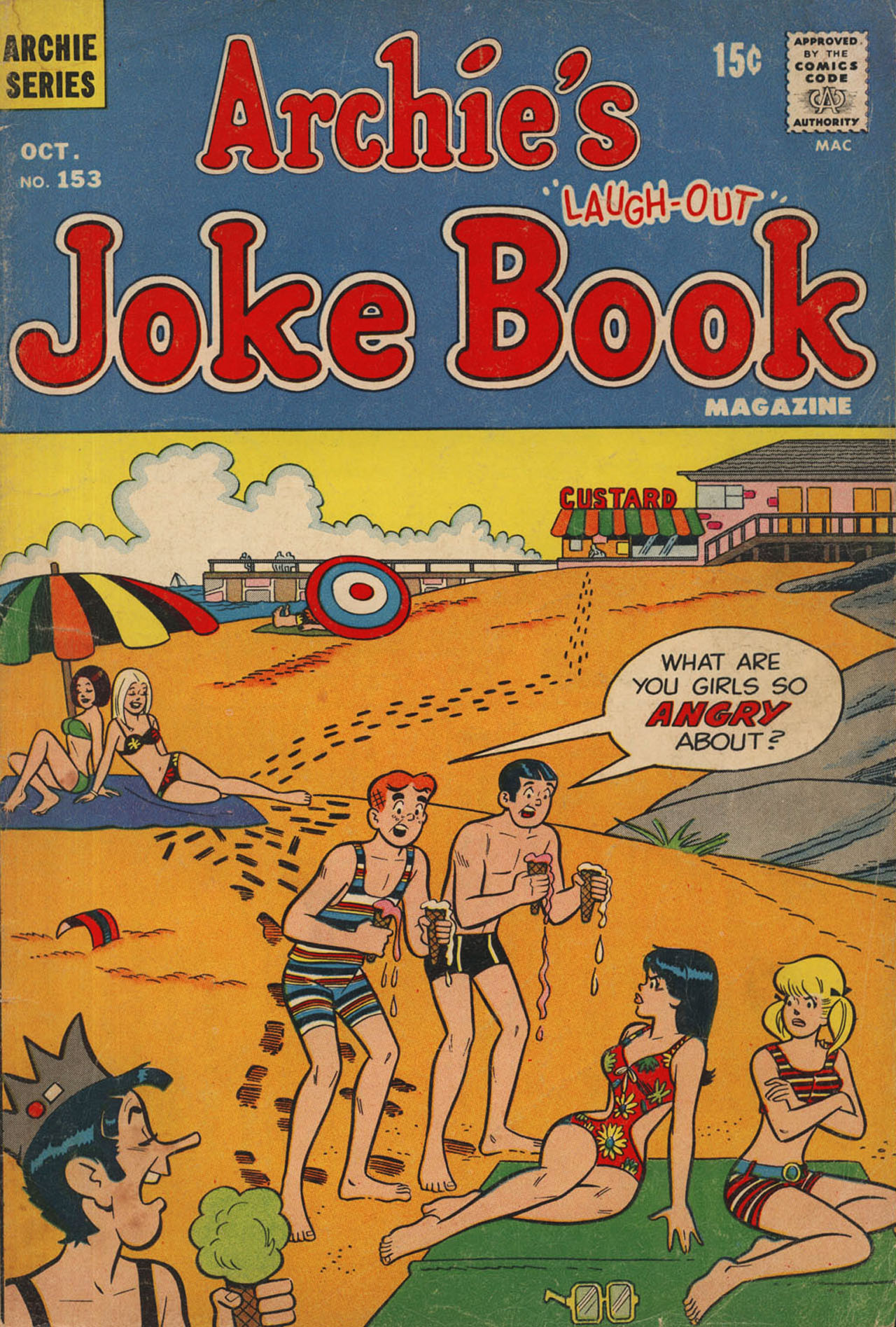 Read online Archie's Joke Book Magazine comic -  Issue #153 - 1