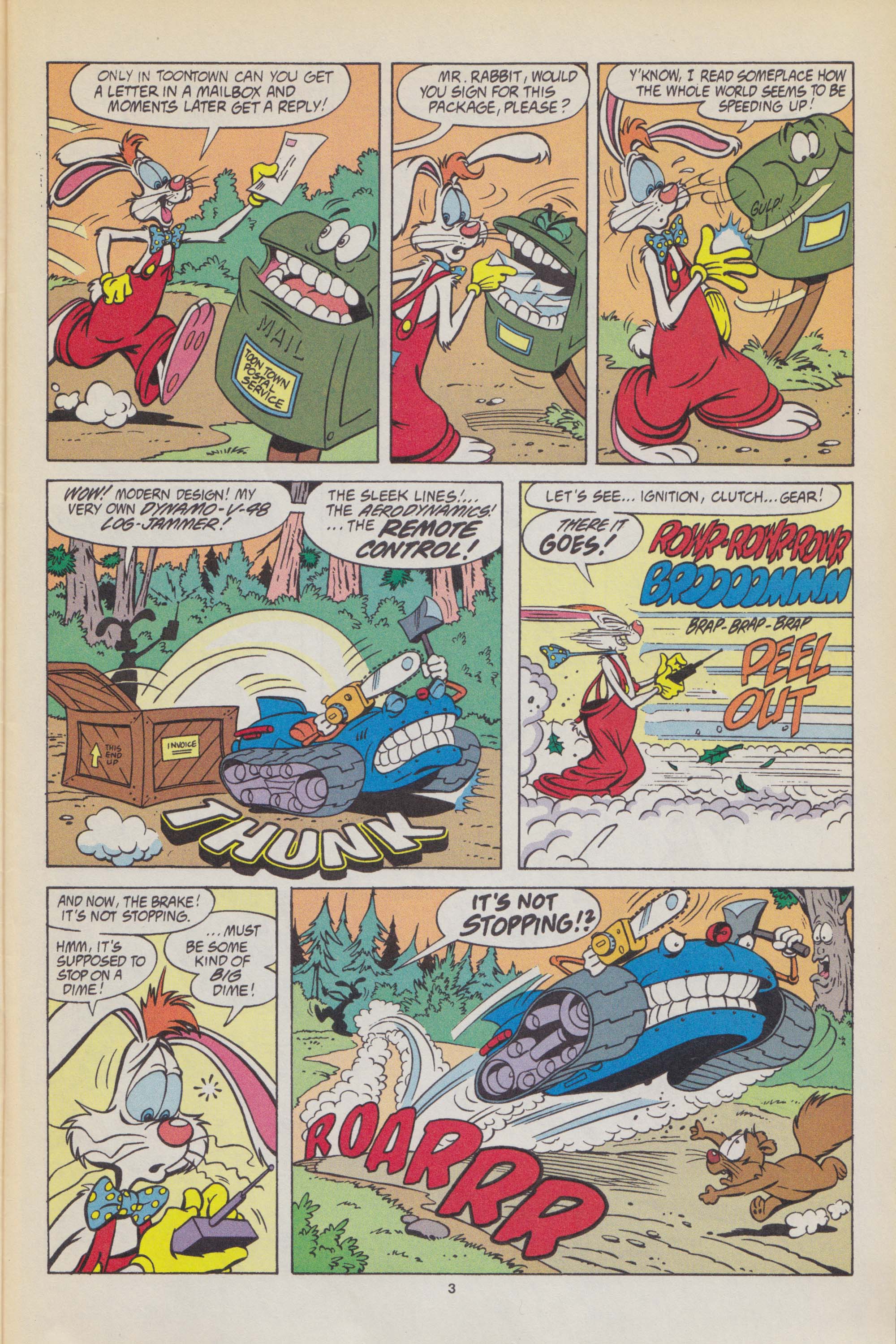 Read online Roger Rabbit's Toontown comic -  Issue #3 - 5