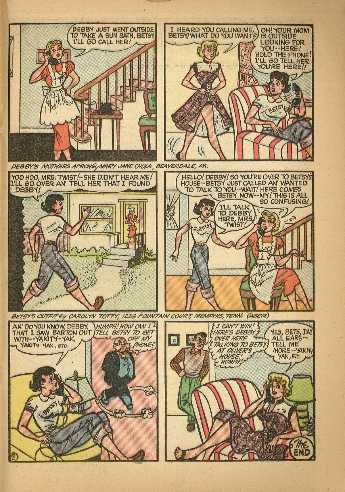 Read online Katy Keene (1949) comic -  Issue #16 - 21