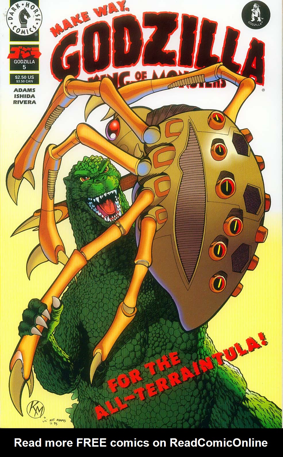 Read online Godzilla (1995) comic -  Issue #5 - 2