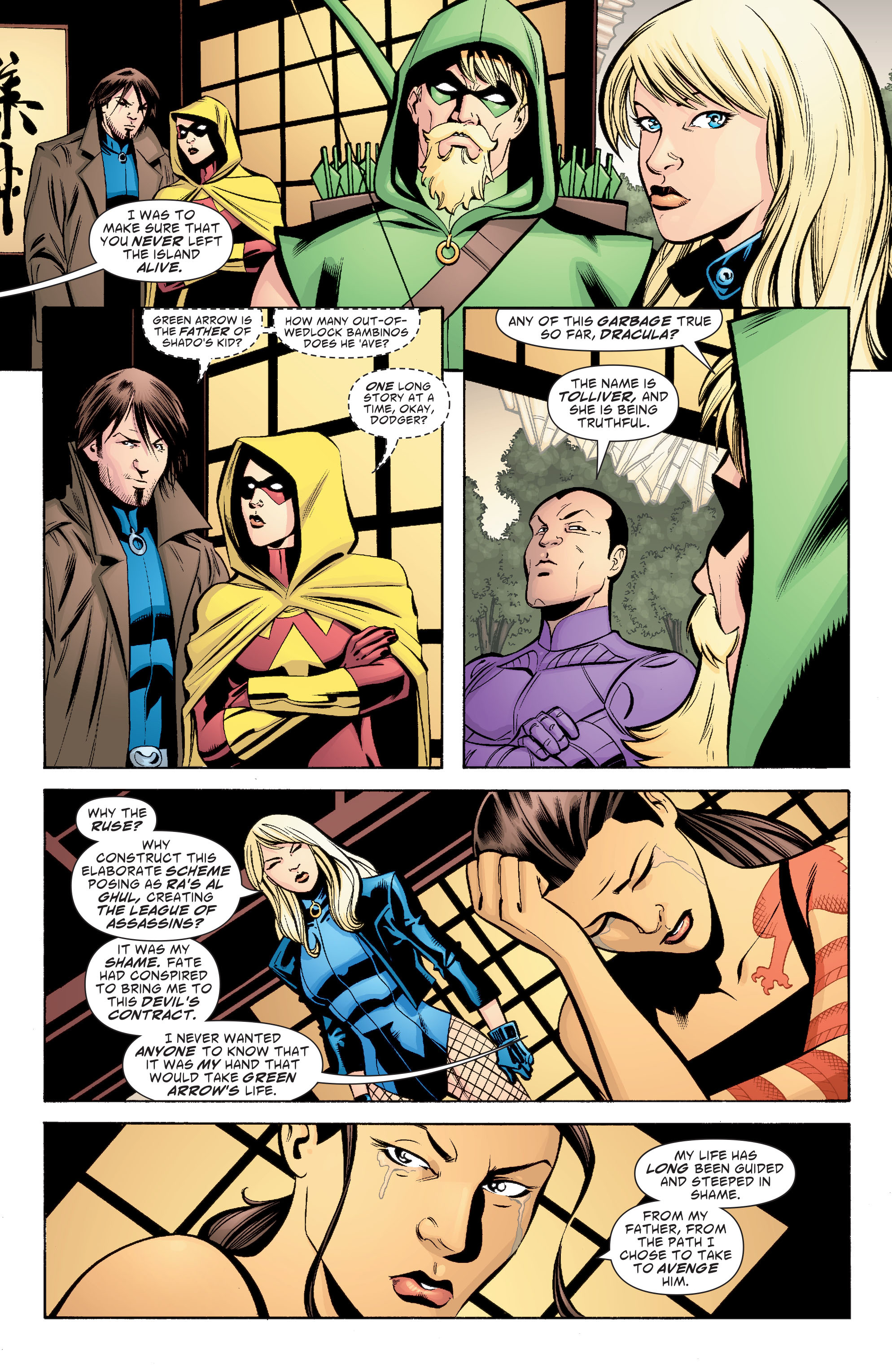 Read online Green Arrow/Black Canary comic -  Issue #12 - 7