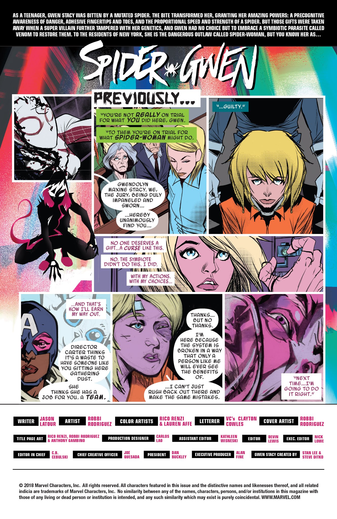 Read online Spider-Gwen [II] comic -  Issue #34 - 2