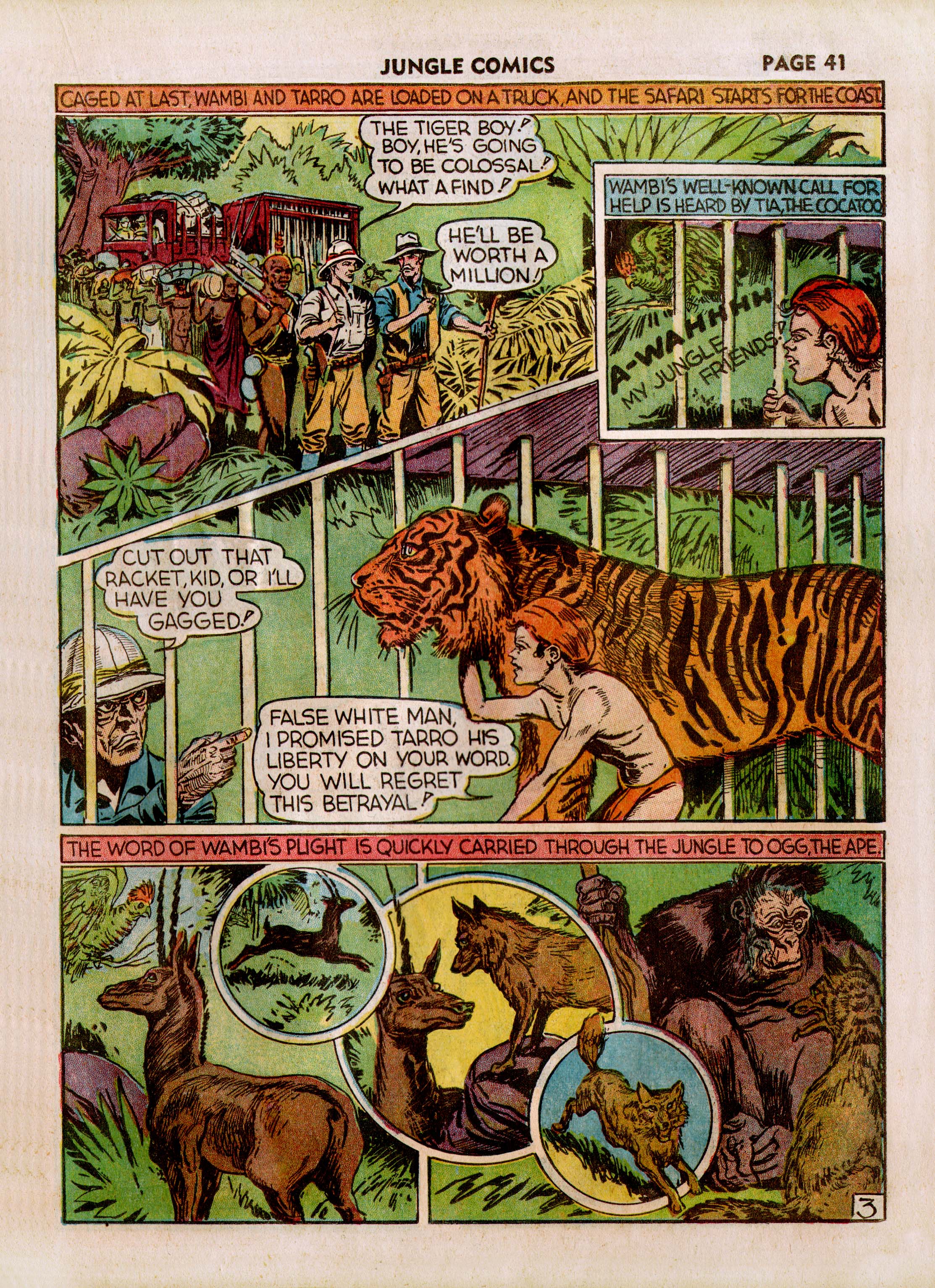 Read online Jungle Comics comic -  Issue #3 - 43