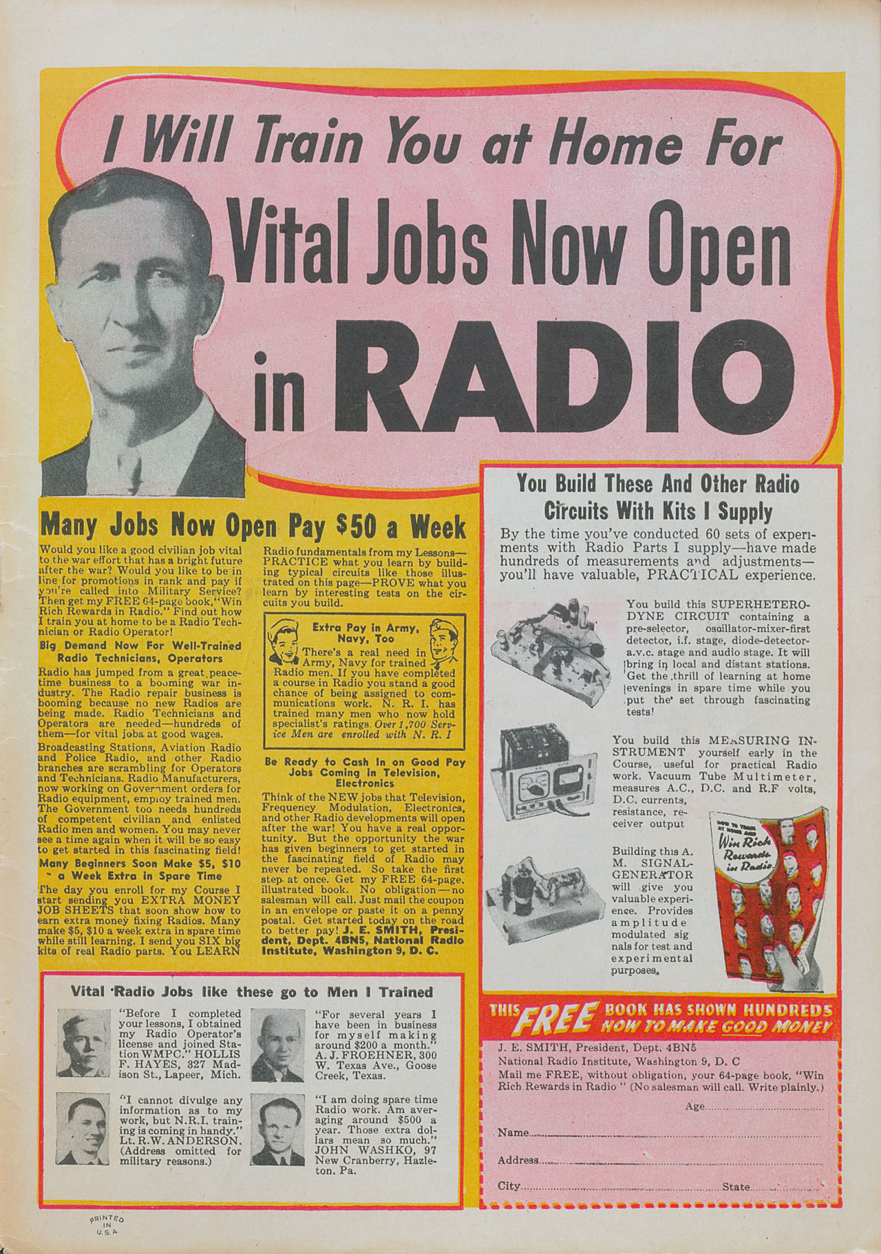 Read online Captain Midnight (1942) comic -  Issue #17 - 51