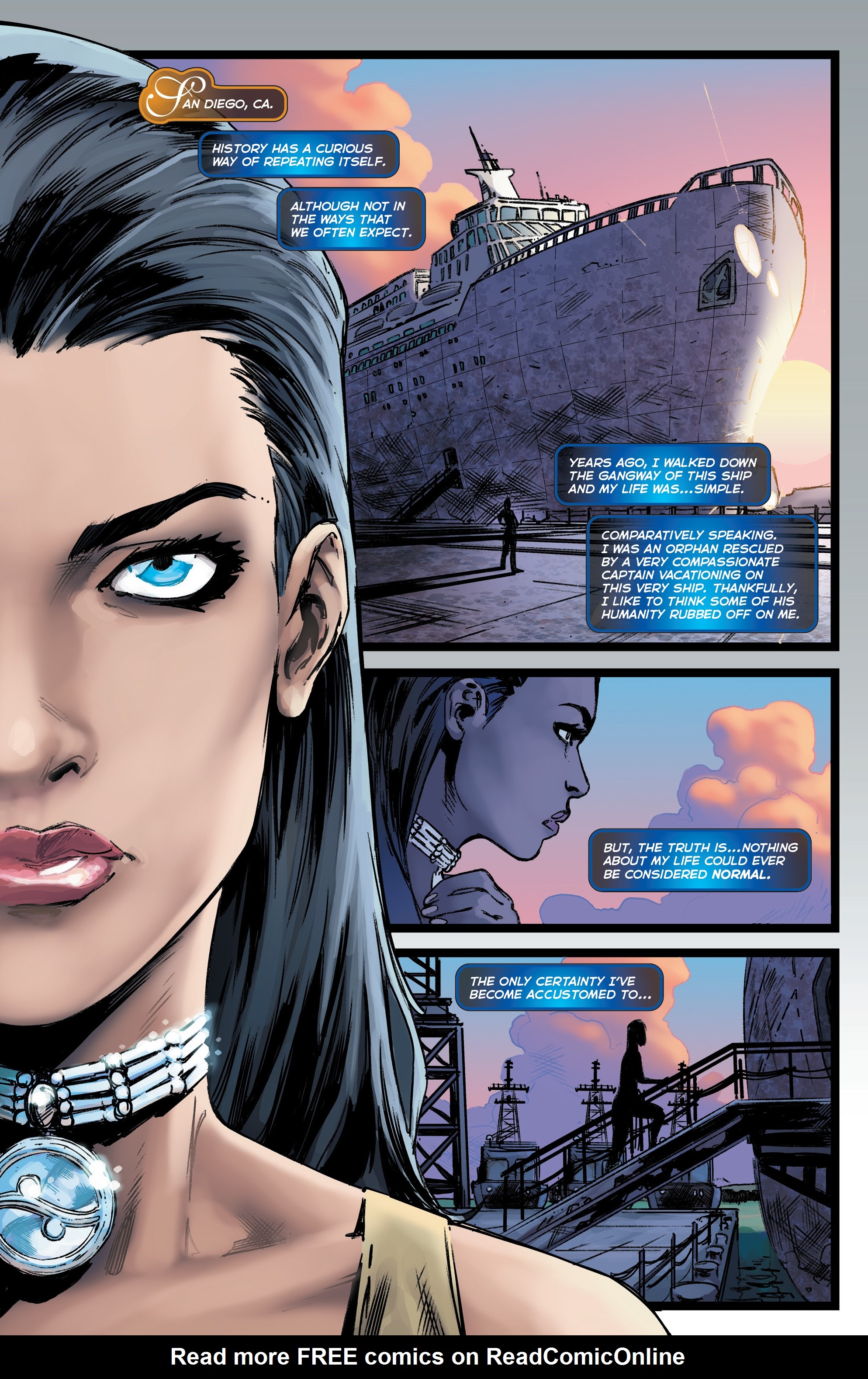 Read online Michael Turner's Fathom (2019) comic -  Issue #1 - 4