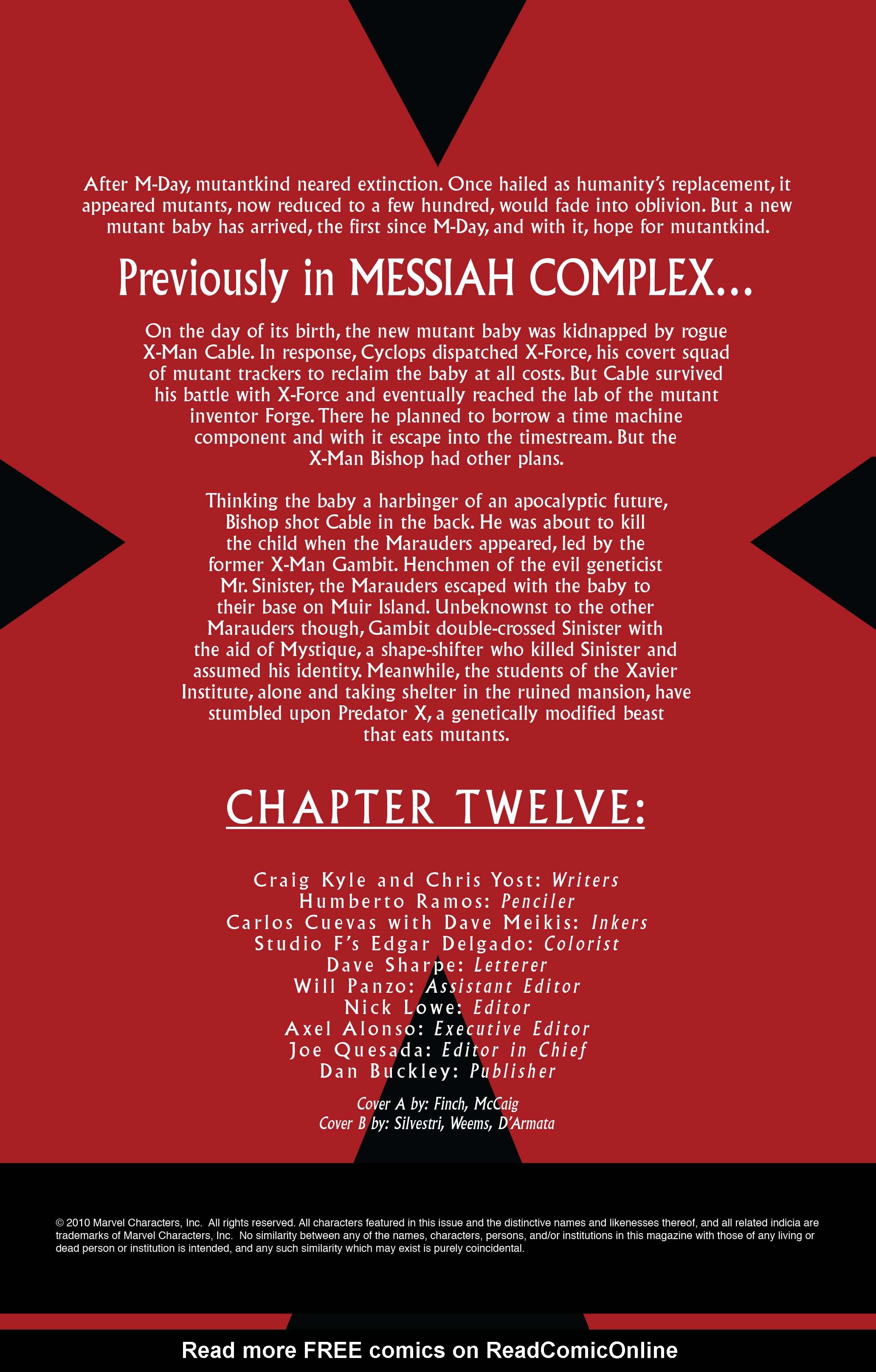 Read online X-Men: Messiah Complex comic -  Issue # Full - 311