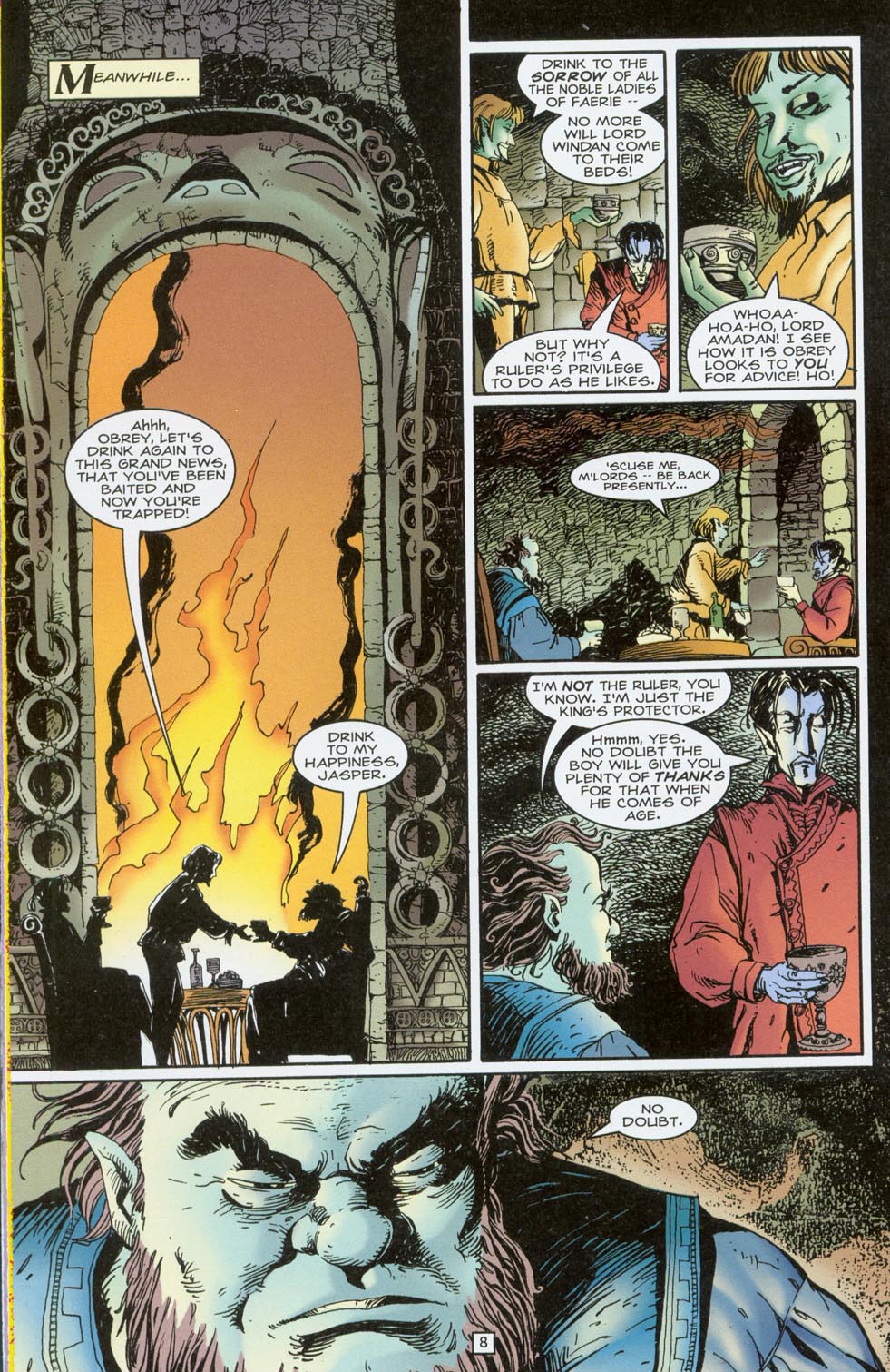 Read online The Books of Faerie: Auberon's Tale comic -  Issue #3 - 9