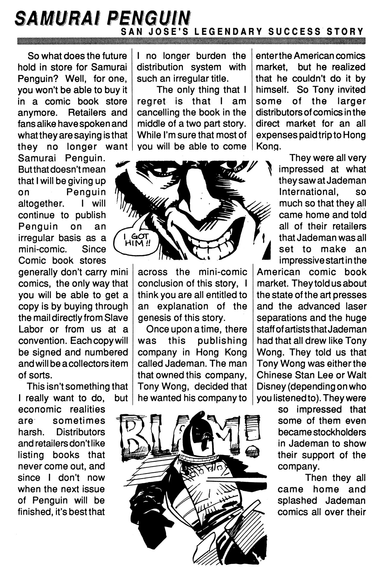 Read online Samurai Penguin comic -  Issue #8 - 15