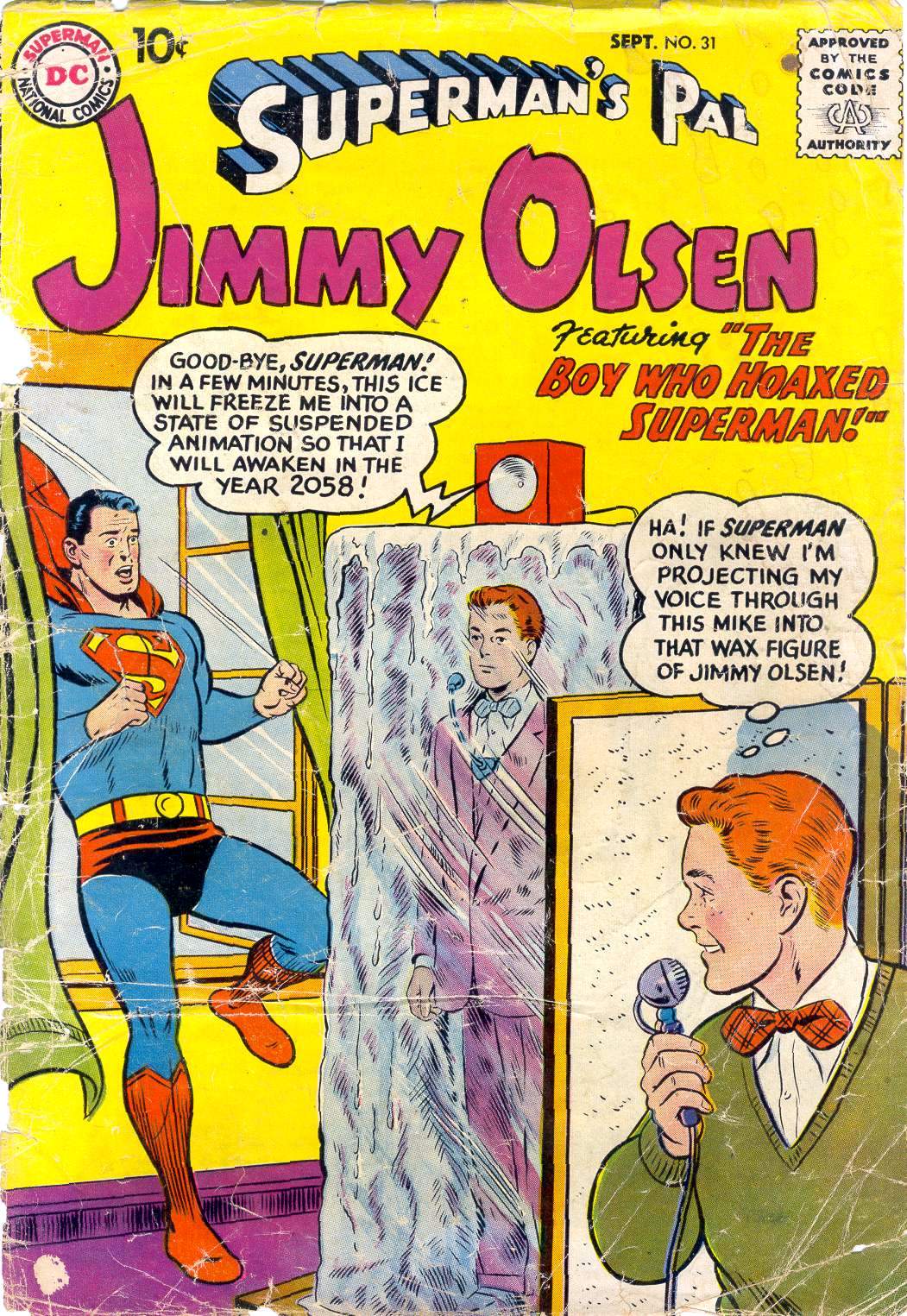 Read online Superman's Pal Jimmy Olsen comic -  Issue #31 - 1