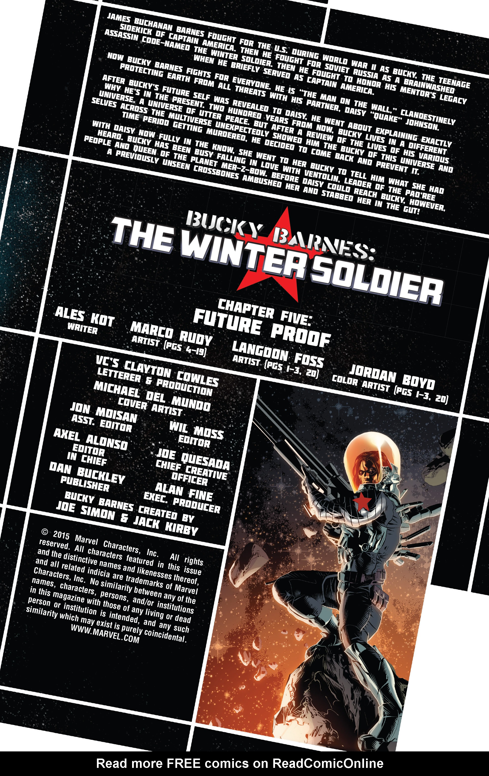 Read online Bucky Barnes: The Winter Soldier comic -  Issue #5 - 2