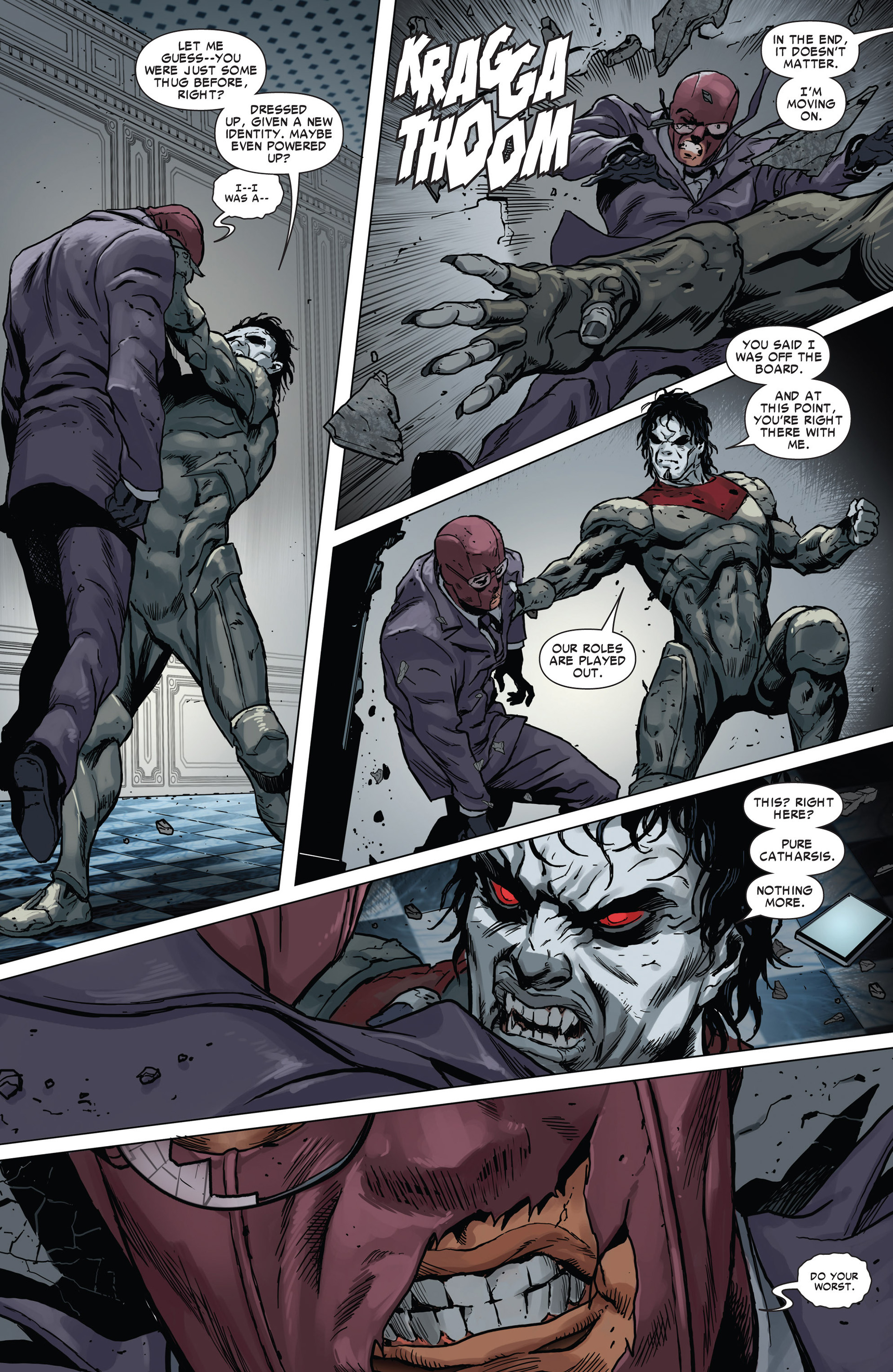 Read online Morbius: The Living Vampire comic -  Issue #9 - 19