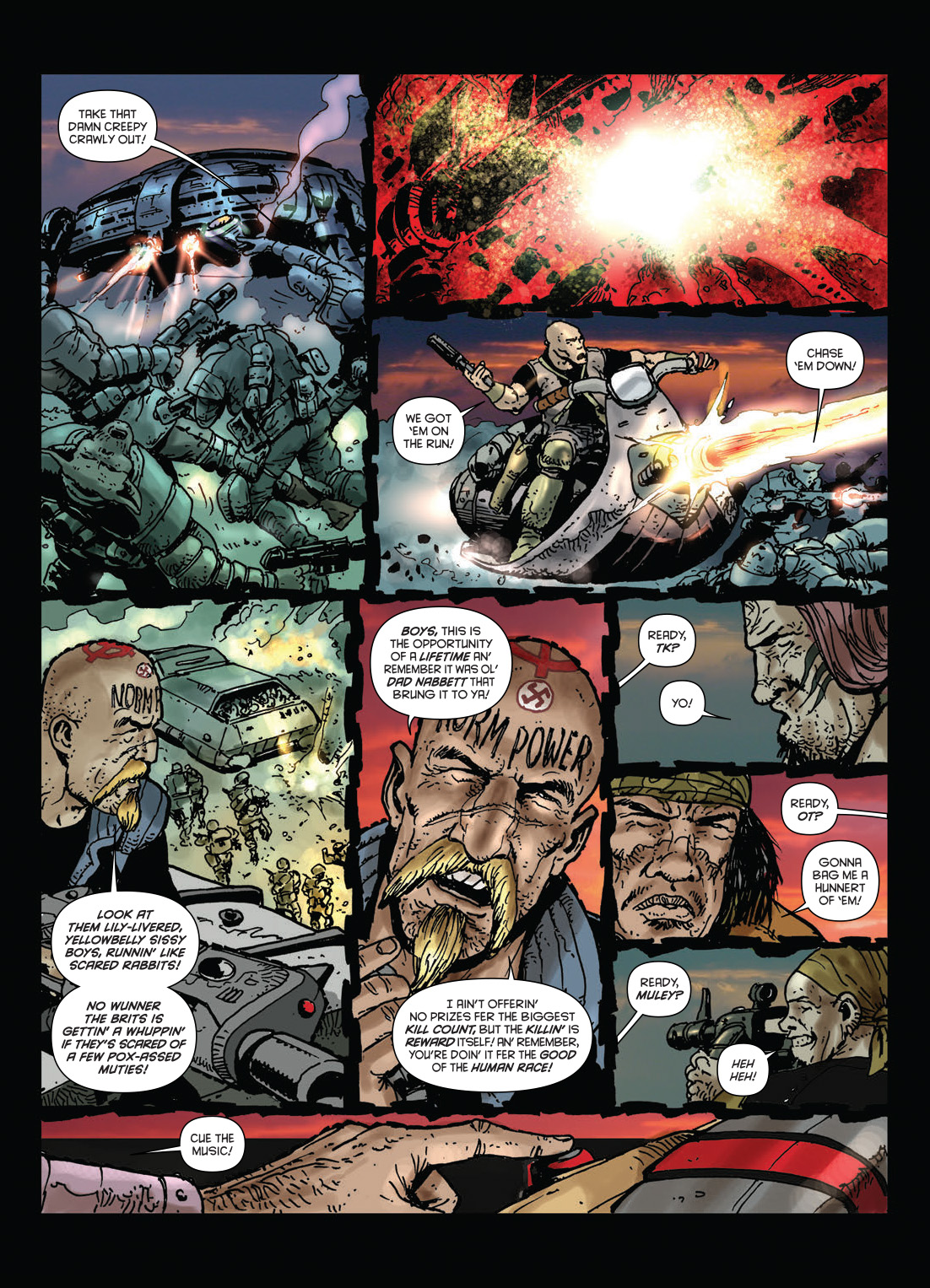 Read online Strontium Dog: The Life and Death of Johnny Alpha: Dogs of War comic -  Issue # TPB - 86