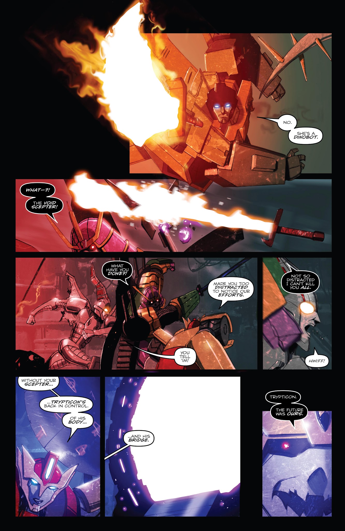 Read online The Transformers: Redemption of the Dinobots comic -  Issue # TPB - 131