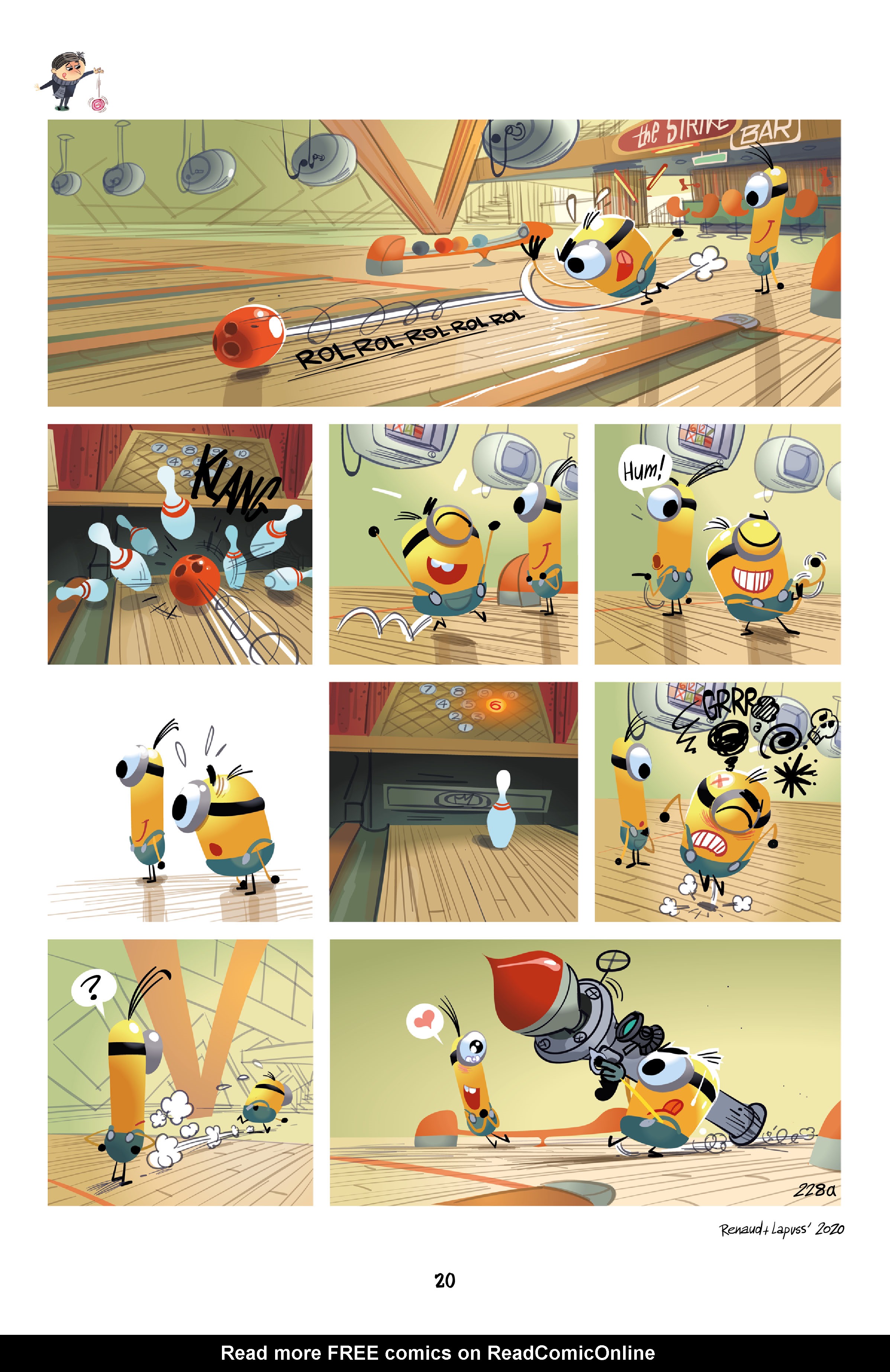 Read online Minions: Mini Boss comic -  Issue # Full - 21