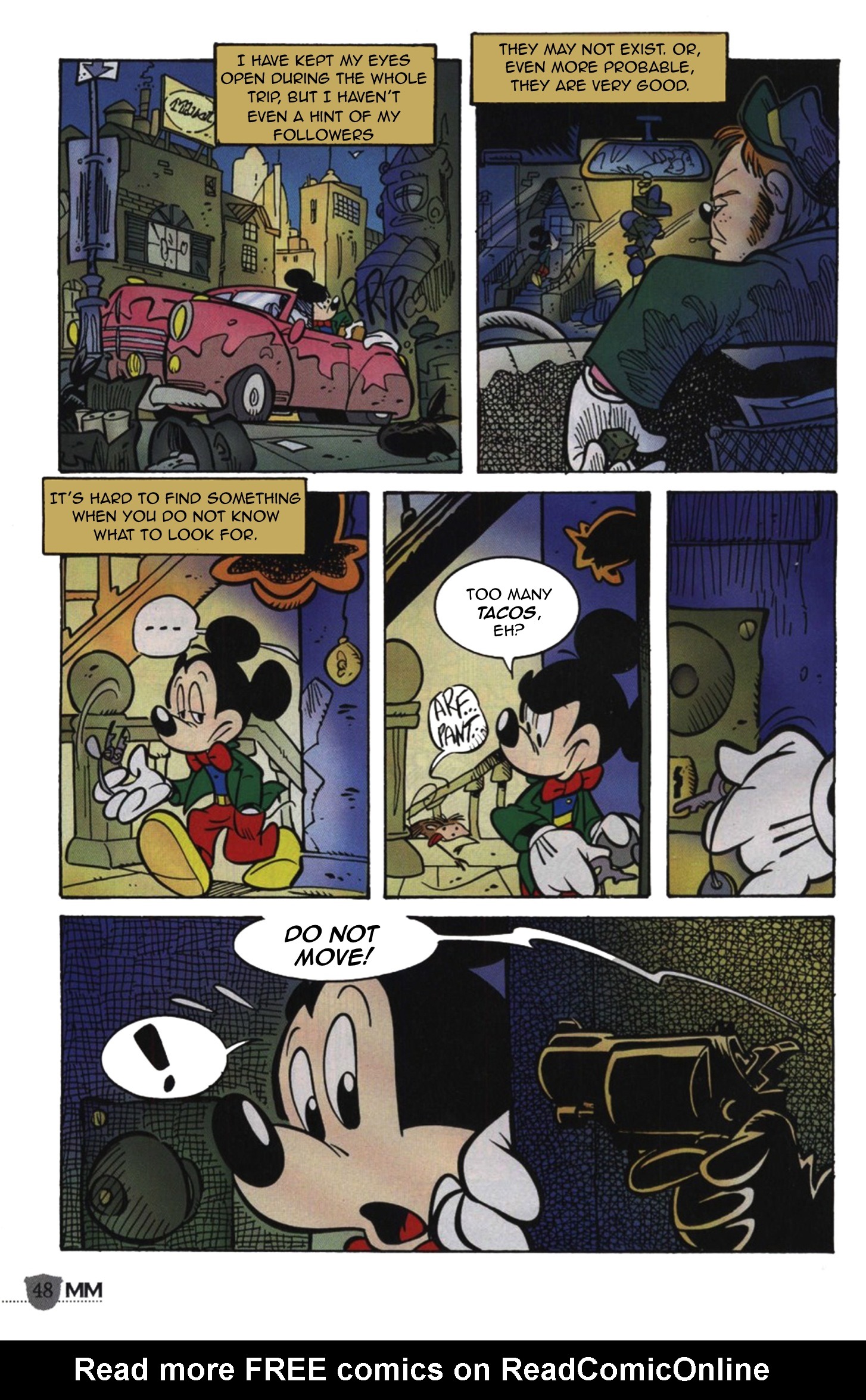 Read online Mickey Mouse Mystery Magazine comic -  Issue #2 - 48
